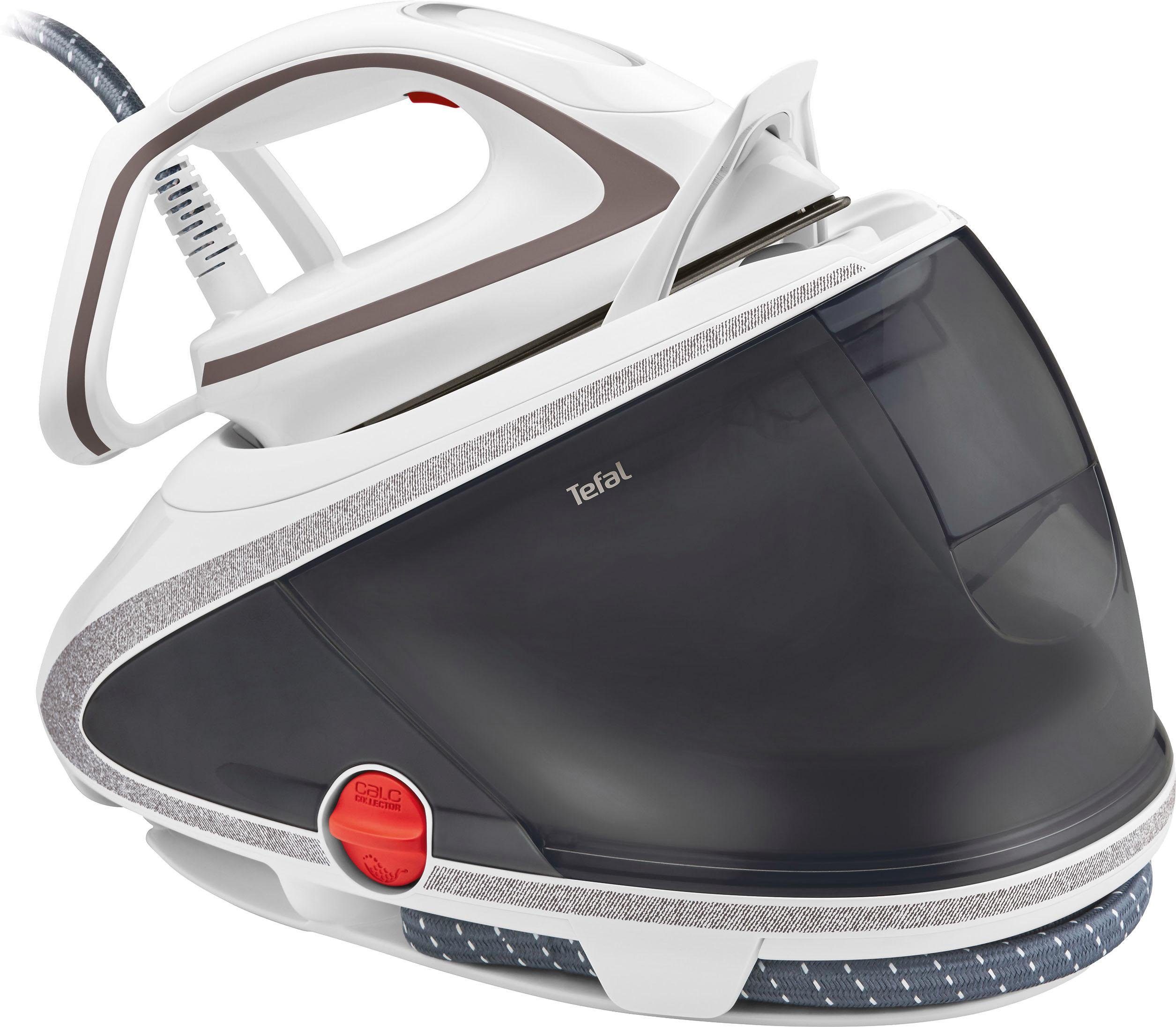 Tefal Stoomstrijksysteem Pro Express Ultimate, 7,7 bar, 2600 watt, kalkcollector, 155 g/min. stoomopbrengst, 500 g/min. extra stoomstoot, kalk-collector