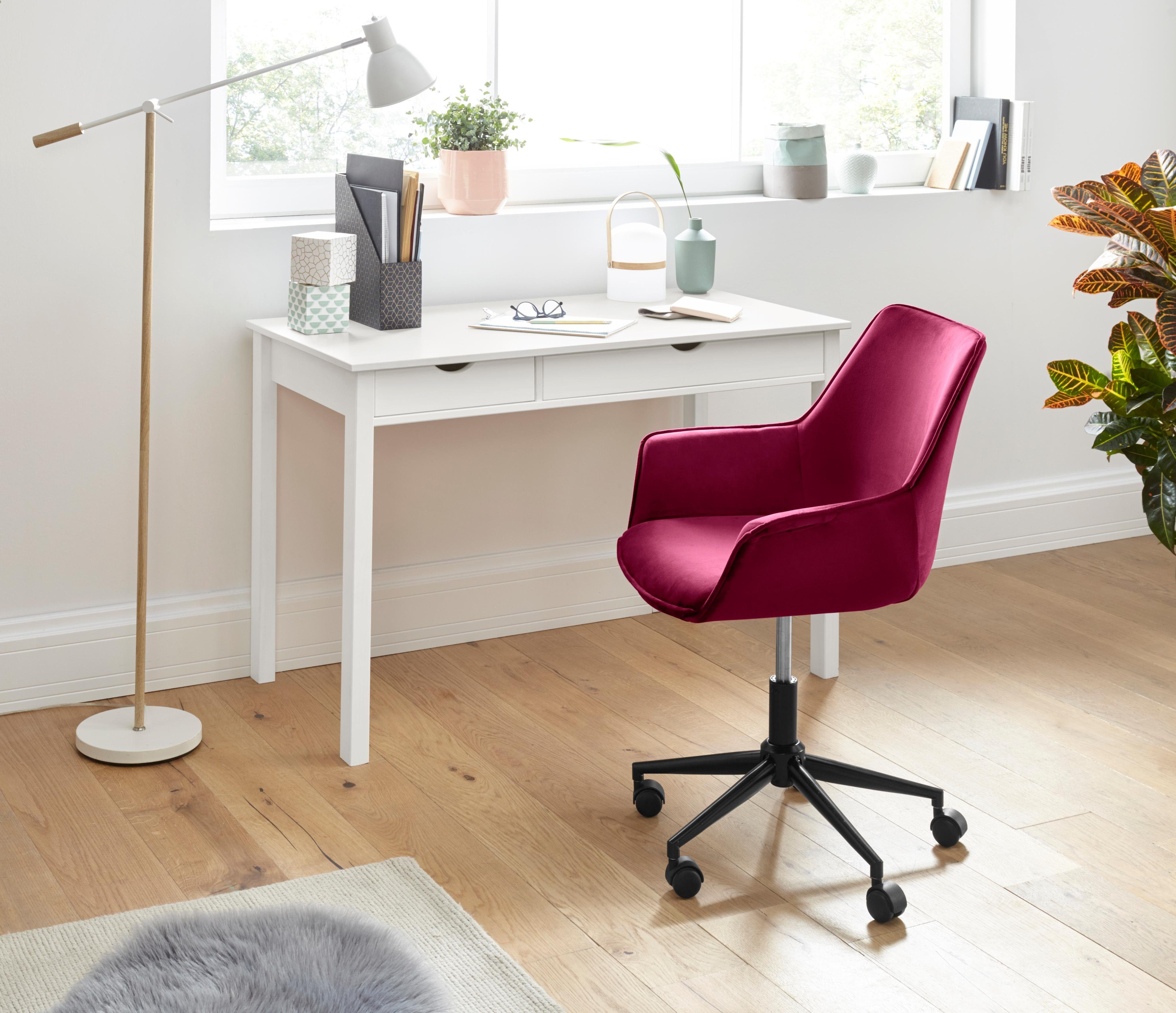 INOSIGN Bureau Gava massief grenenhout, voor het thuiskantoor, laptoptafel breedte 120 cm
