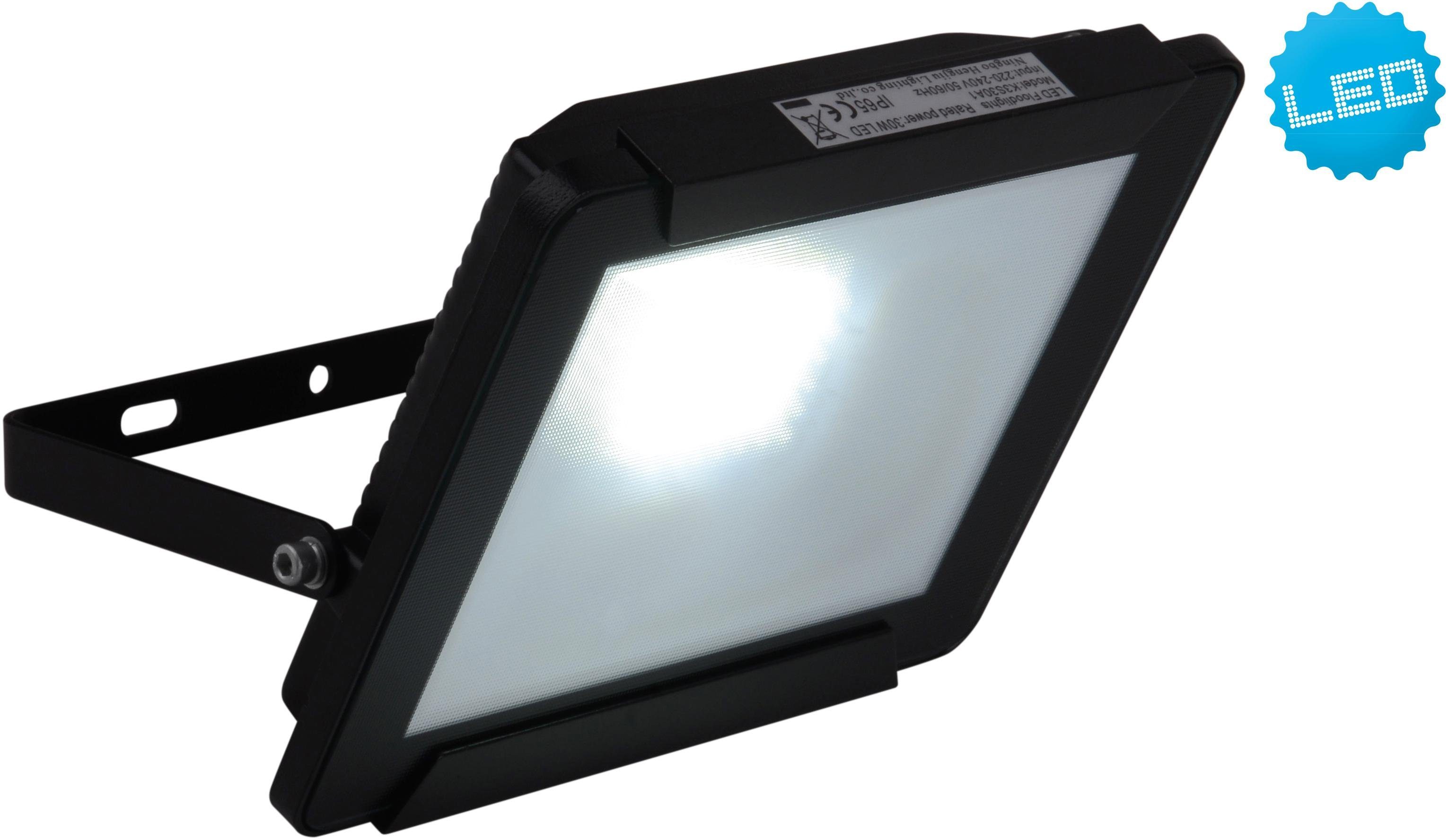 näve Ledwandlamp voor buiten Straalkachel Led aan de buitenkant- wandlamp, 42x SMD 2835 led, totaal 30 W,koudwit (1 stuk)
