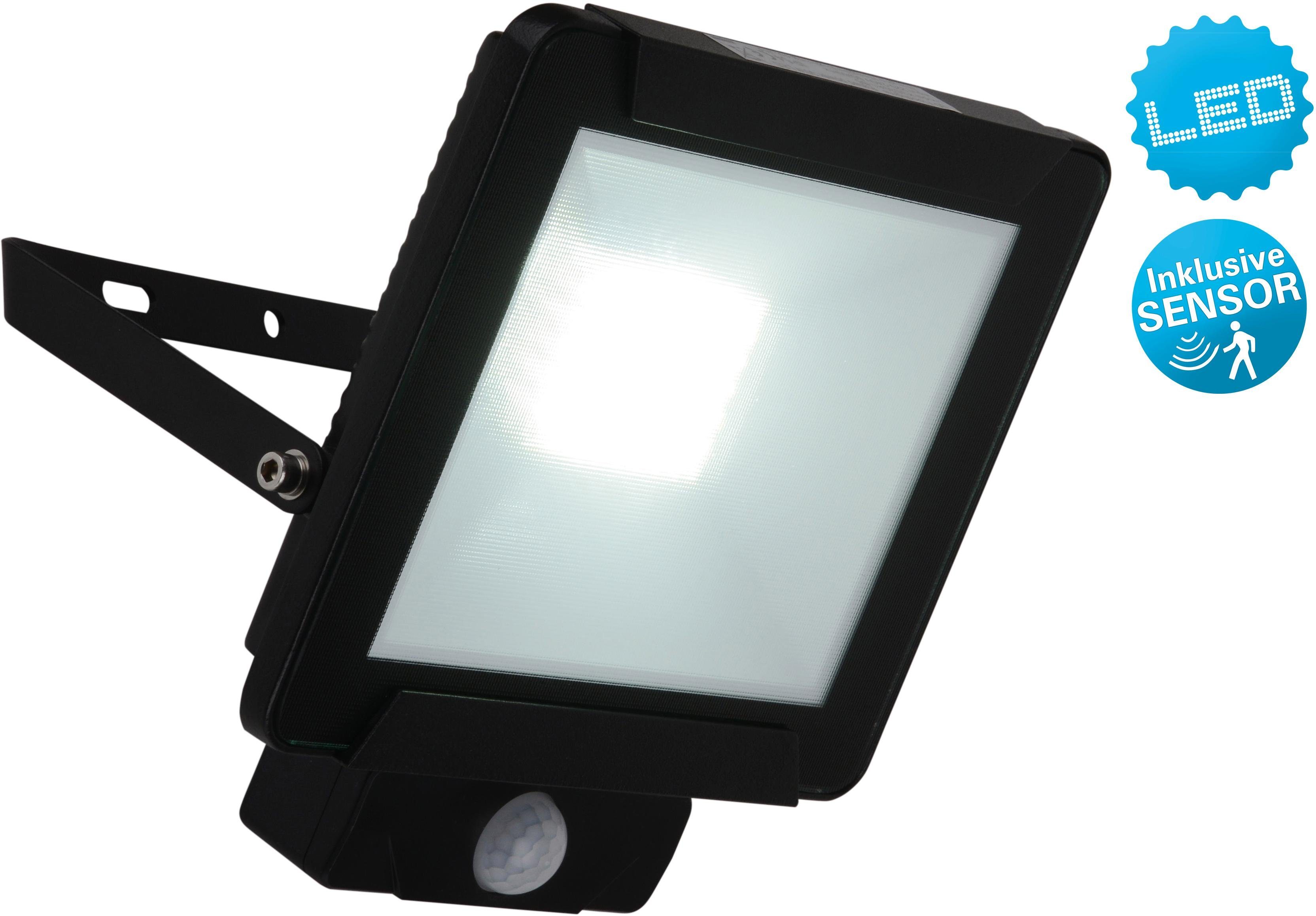 näve Ledwandlamp voor buiten Radia Tijdinstelling, incl. sensor/bewegingsmelder, lichtinstelling (1 stuk)