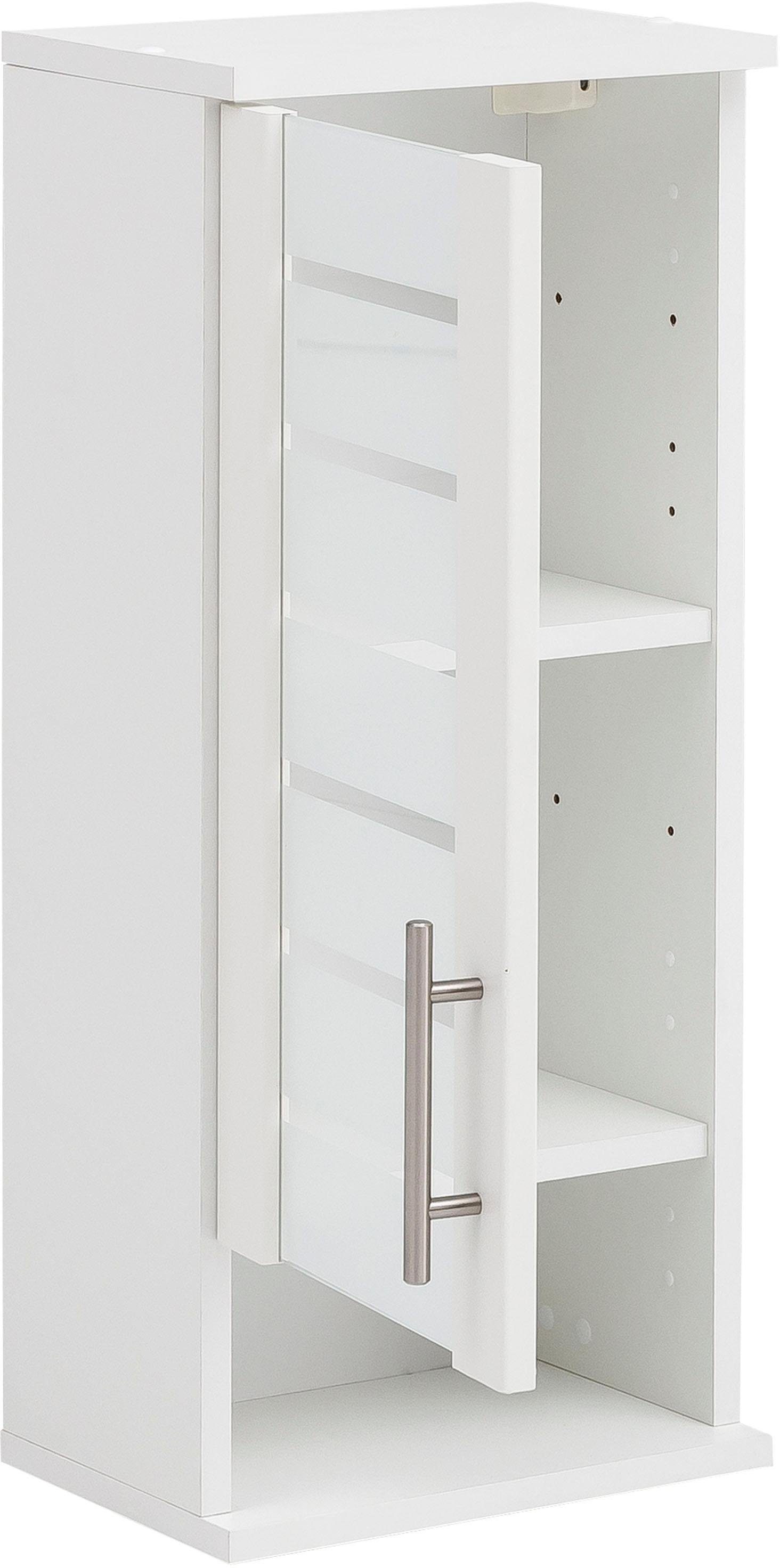 Schildmeyer Hangend kastje Nikosia Breedte 30 cm, met glasdeur, hoogwaardige MDF-fronten, metalen greep