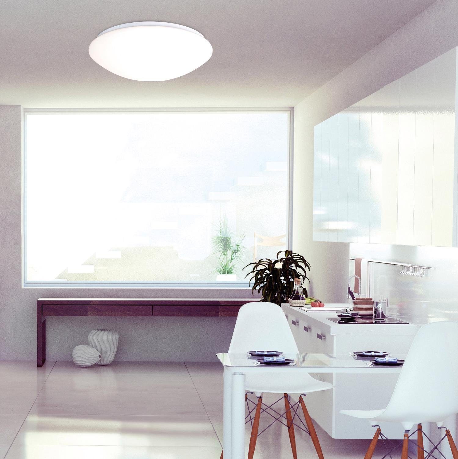 näve Led-plafondlamp Bern CCT,nachtlichtfunctie,dimbaar, afstandsbediening(1 stuk)