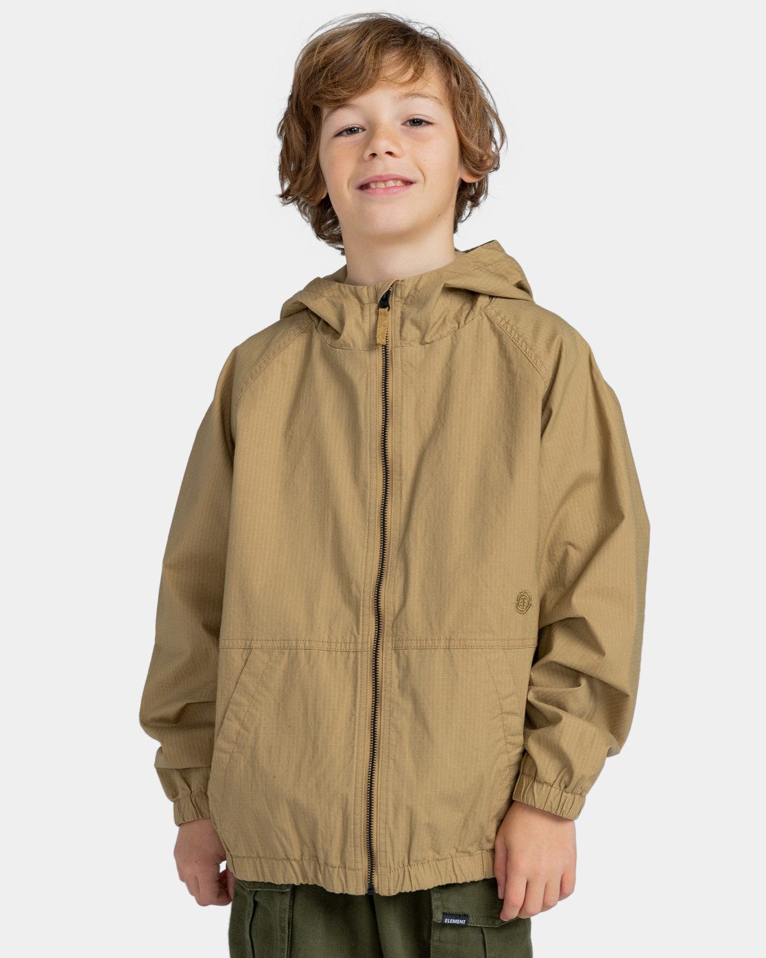 Element Windbreaker Alder 2.0 jongens windbreakers maat 14(155-164cm) groen
