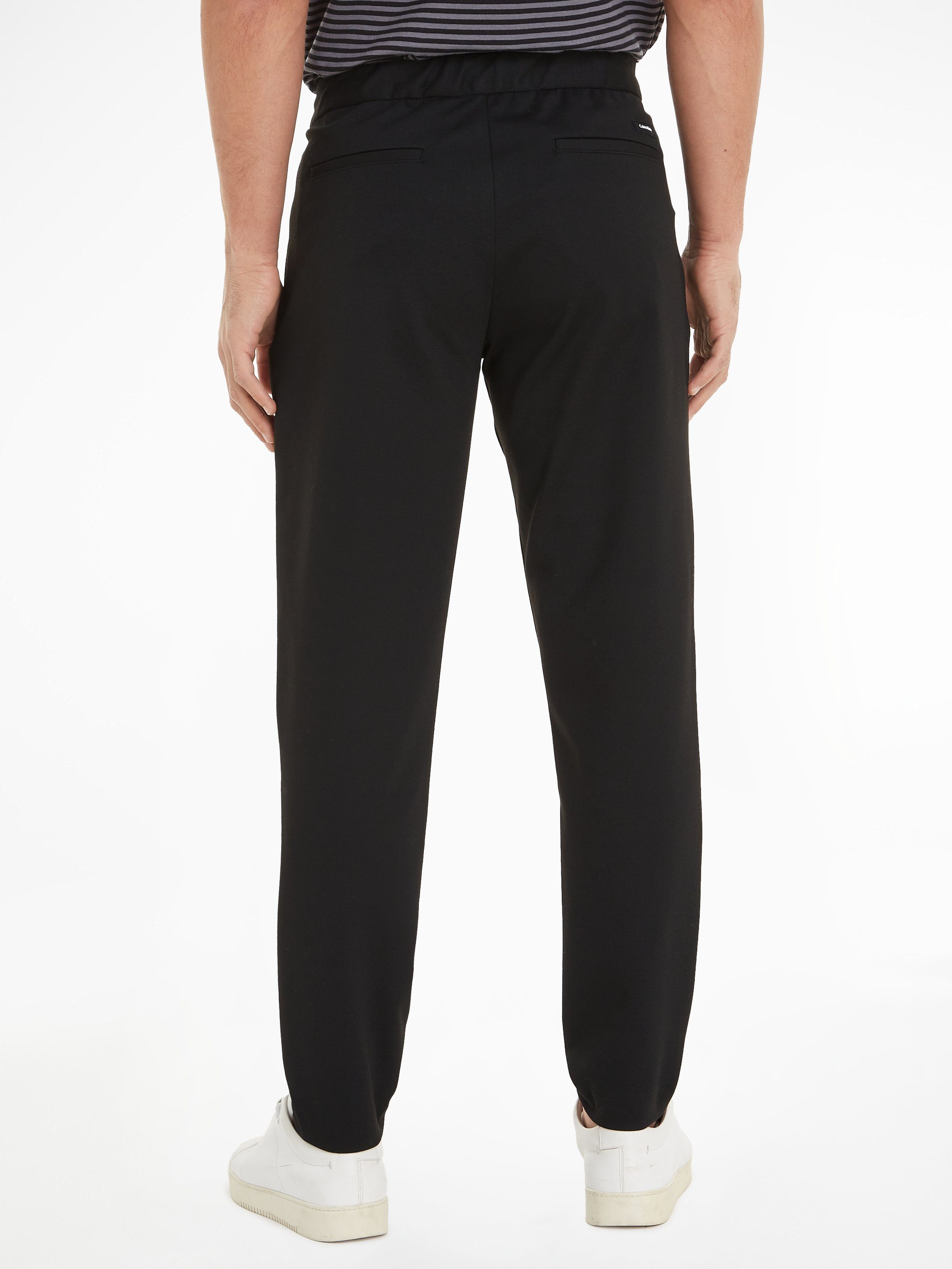 Calvin Klein Chino COMFORT KNIT TAPERED PLEAT