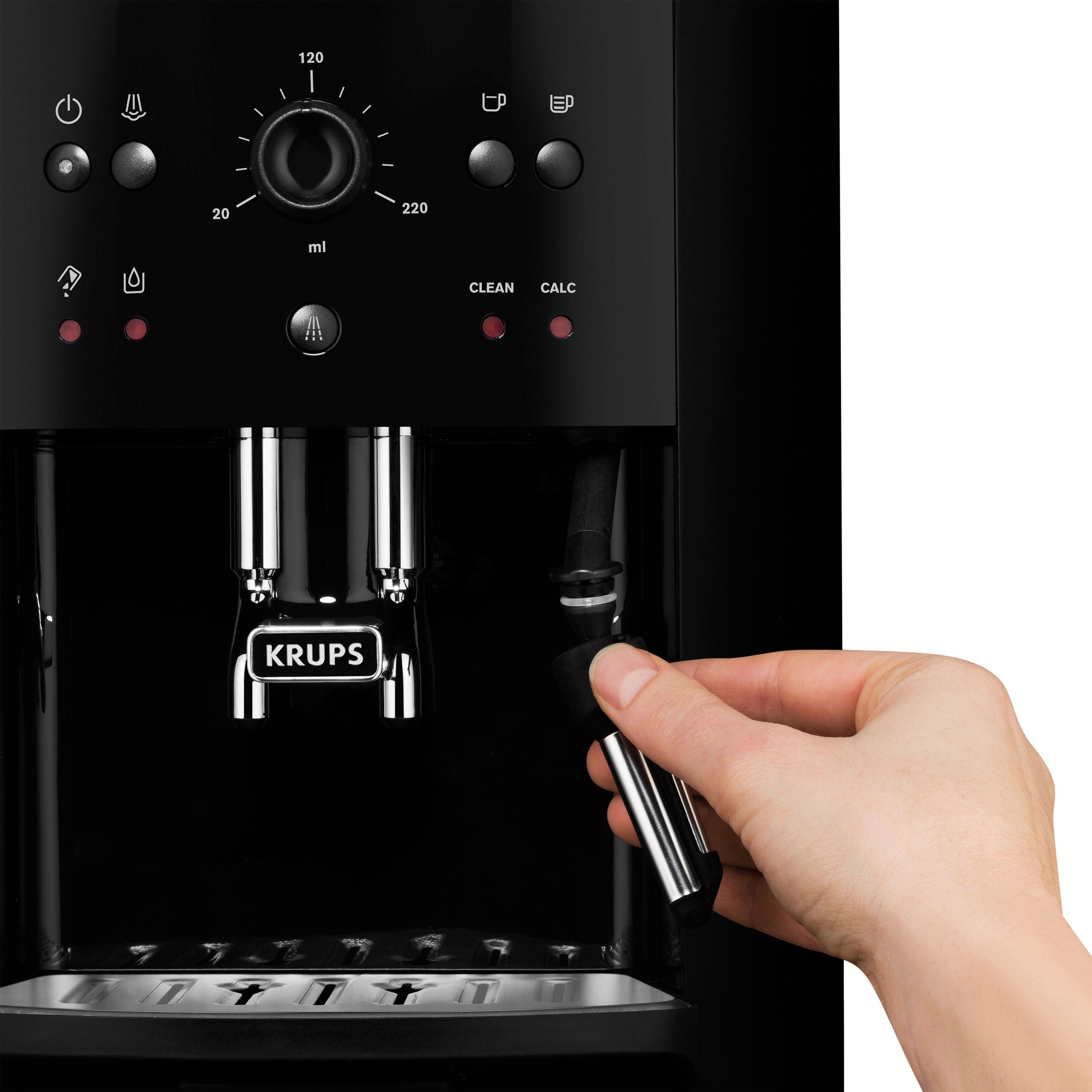 Krups Volautomatisch koffiezetapparaat EA8110 Arabica Quattro Force, 1450 w, watertankcapaciteit: 1,8 liter, pompdruk: 15 bar