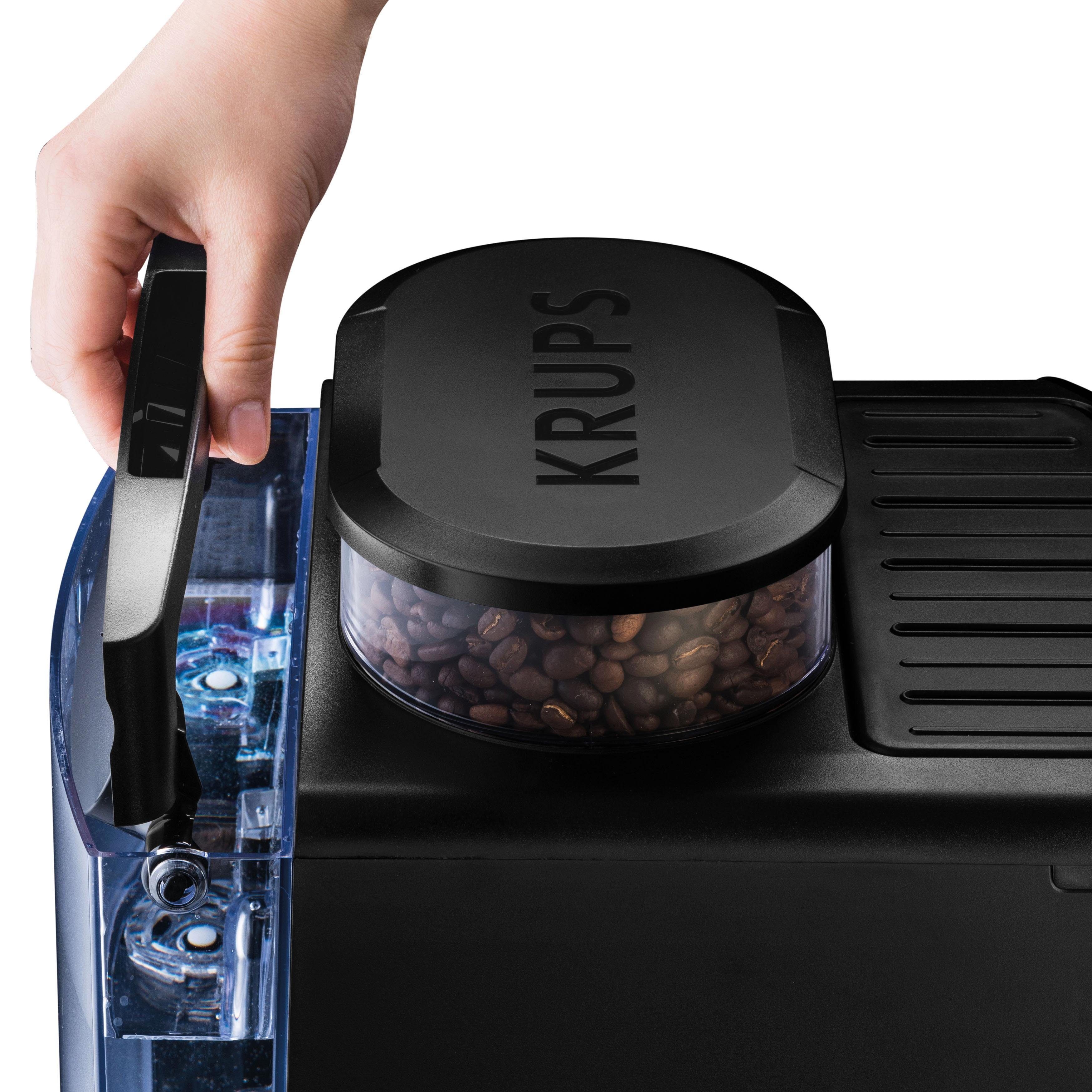 Krups Volautomatisch koffiezetapparaat EA8110 Arabica Quattro Force, 1450 w, watertankcapaciteit: 1,8 liter, pompdruk: 15 bar