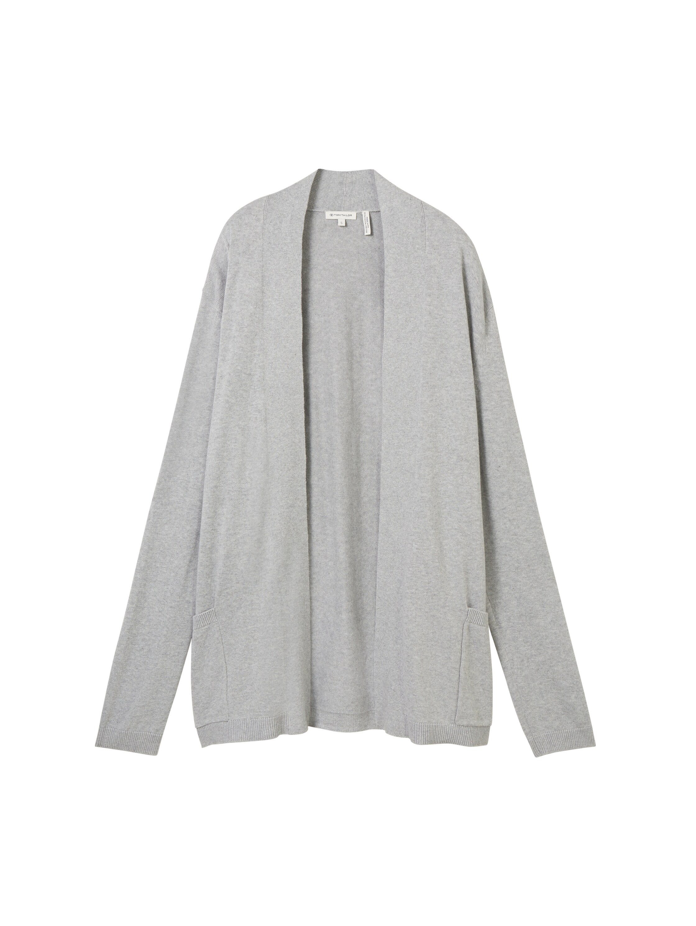 Tom Tailor Cardigan open en met zijzakken