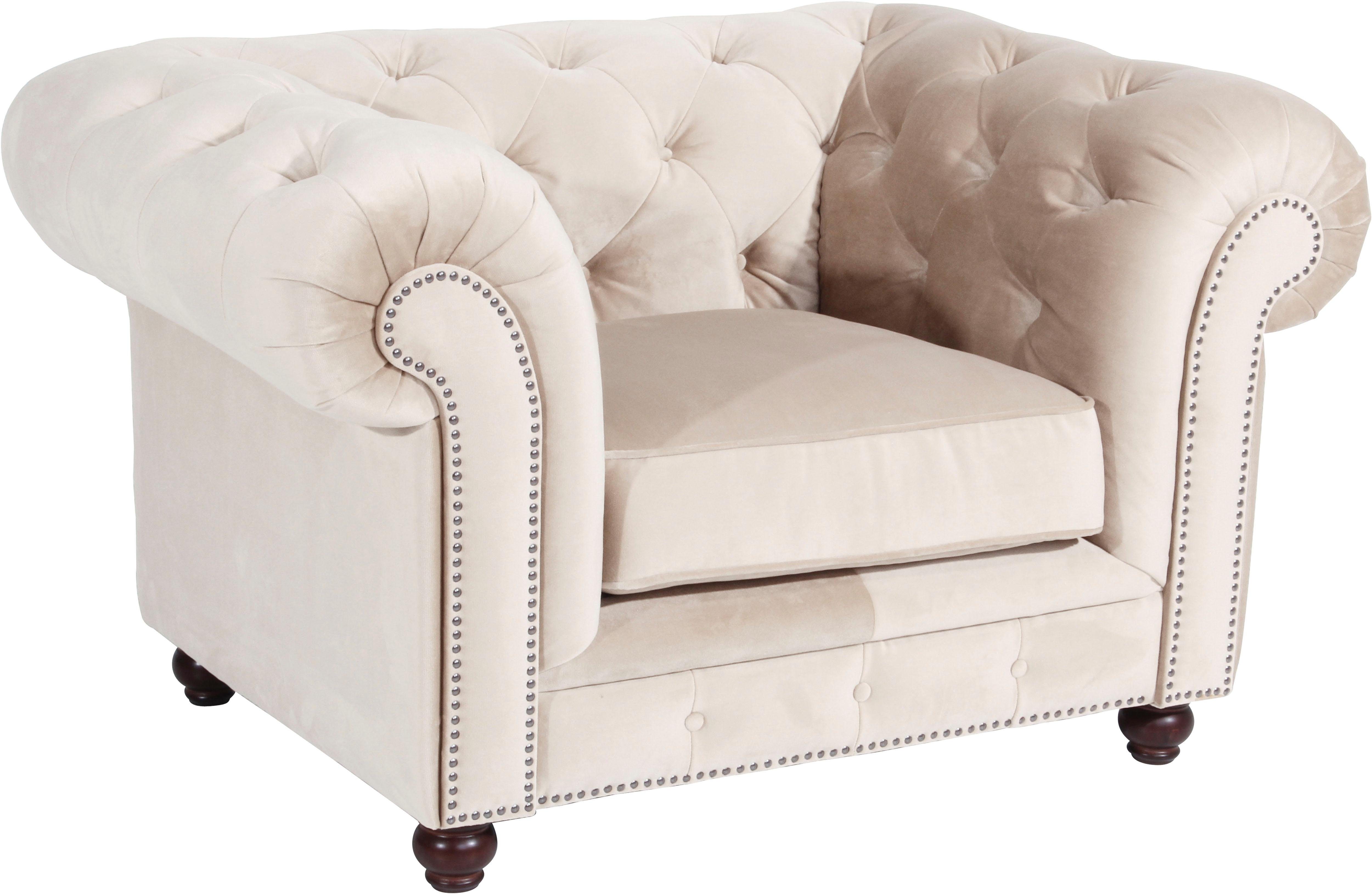 Max Winzer® Chesterfield-fauteuil Old Engeland met elegante knoopstiksels