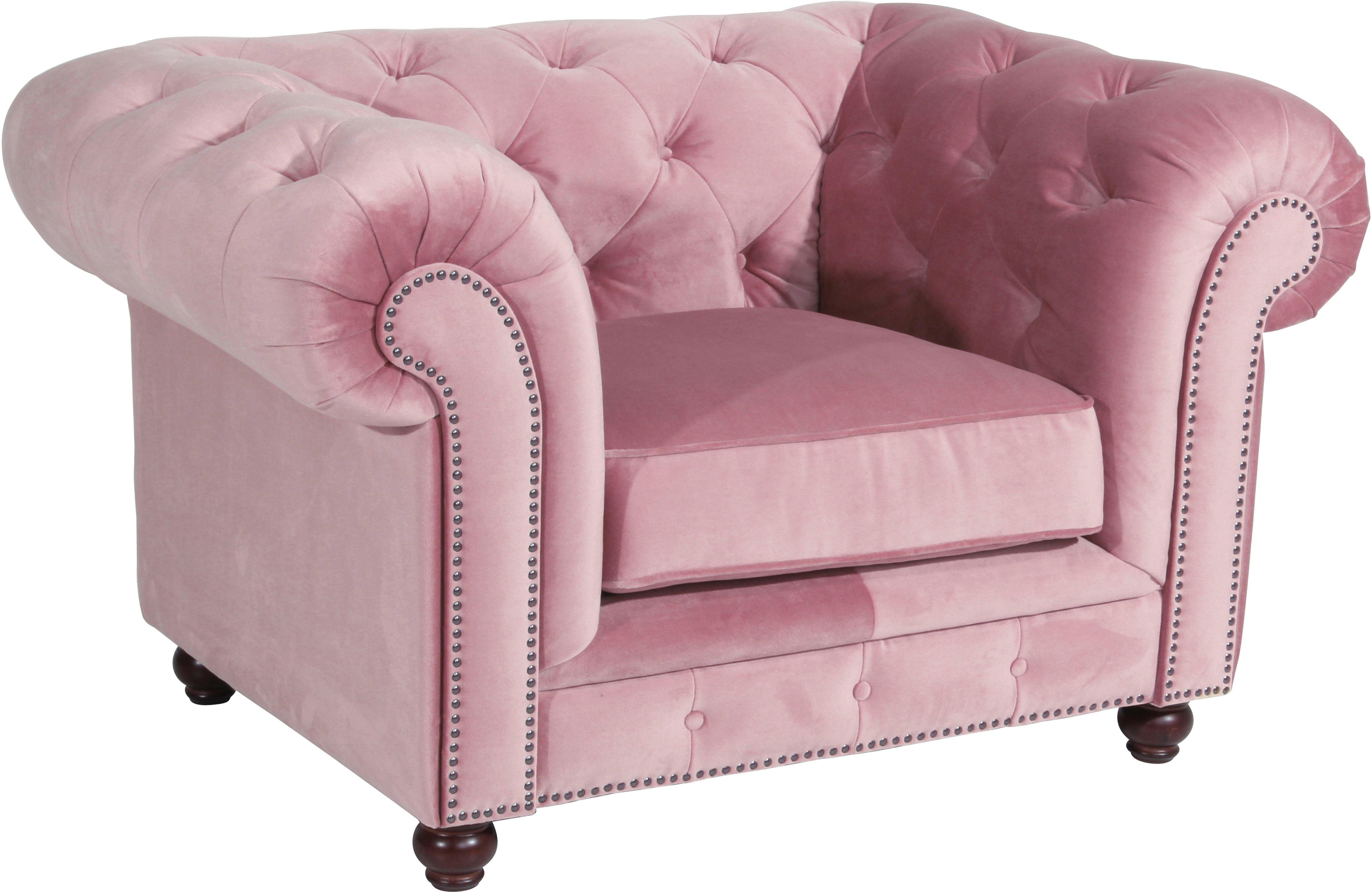 Max Winzer® Chesterfield-fauteuil Old Engeland met elegante knoopstiksels