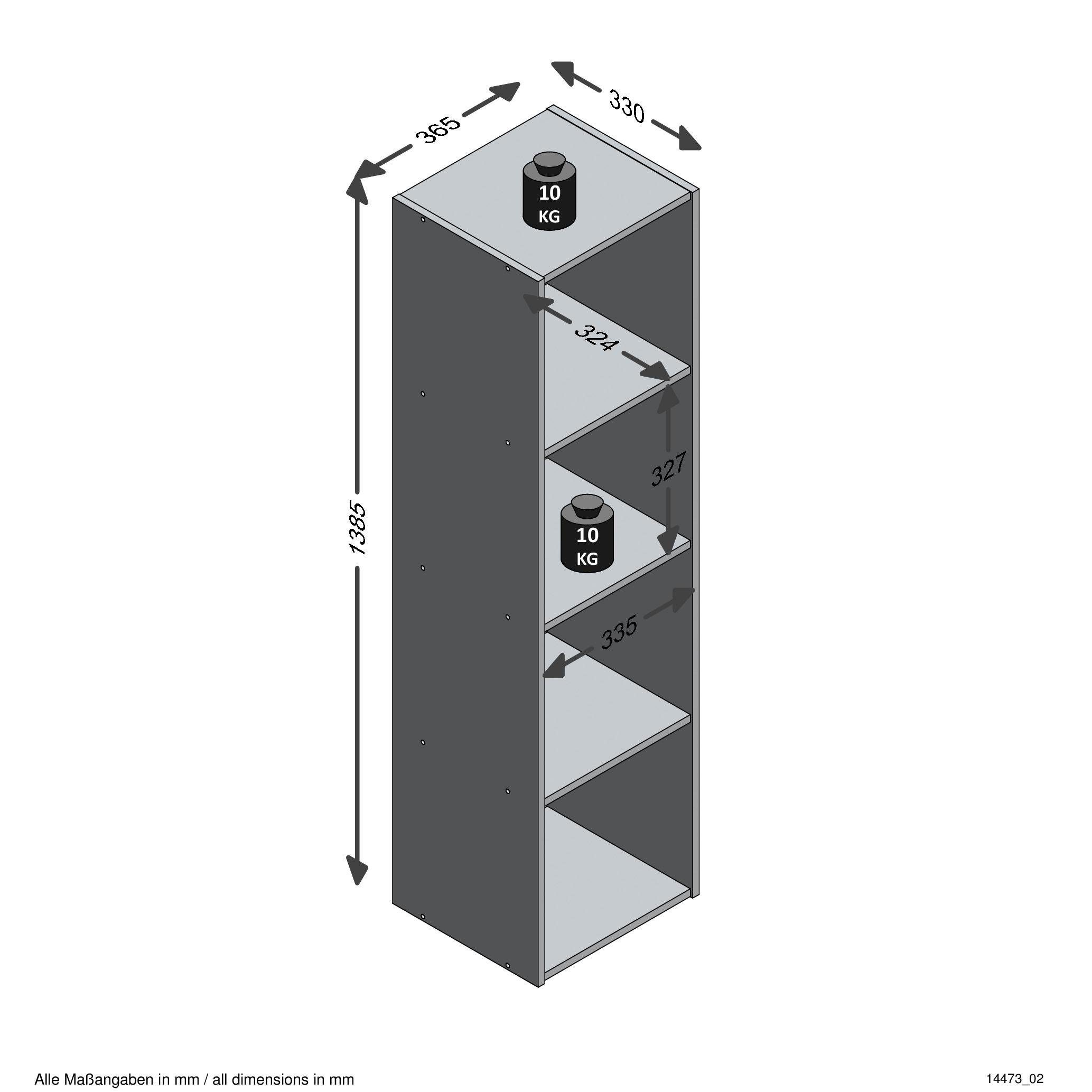 FMD Multifunctionele kast Mega 4