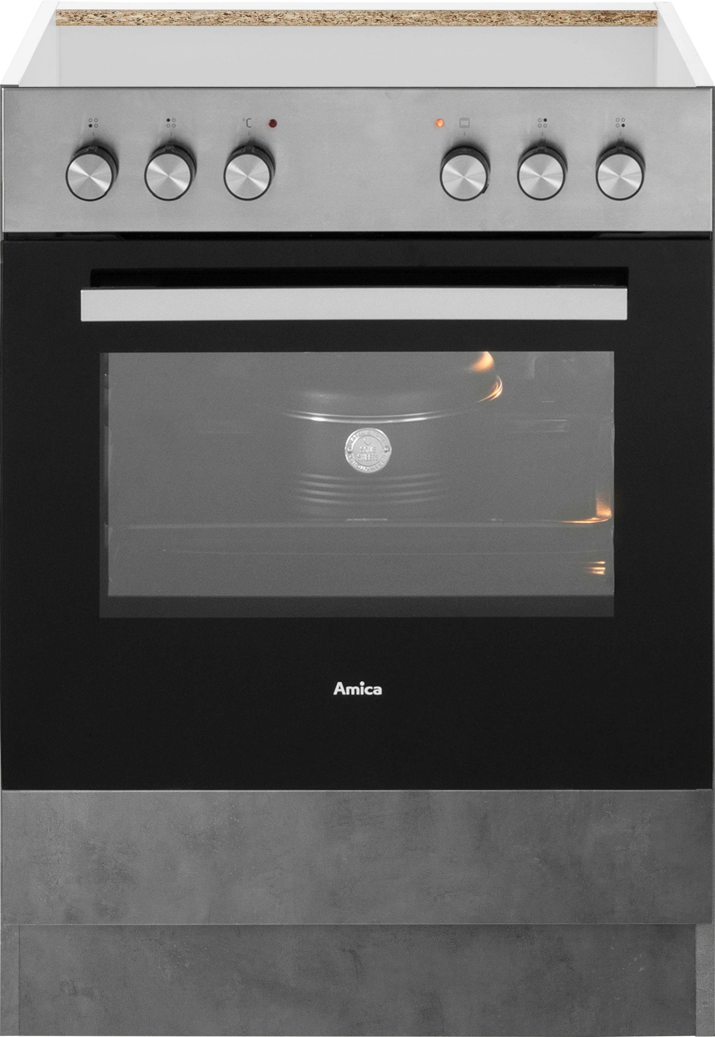 wiho Küchen Ombouwkast voor oven Cali 60 cm breed, zonder werkblad