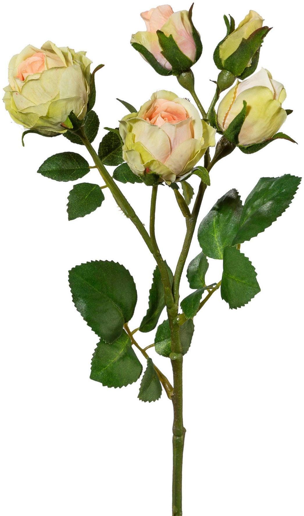 Creativ green Kunstbloem set van 4 (4 stuks)