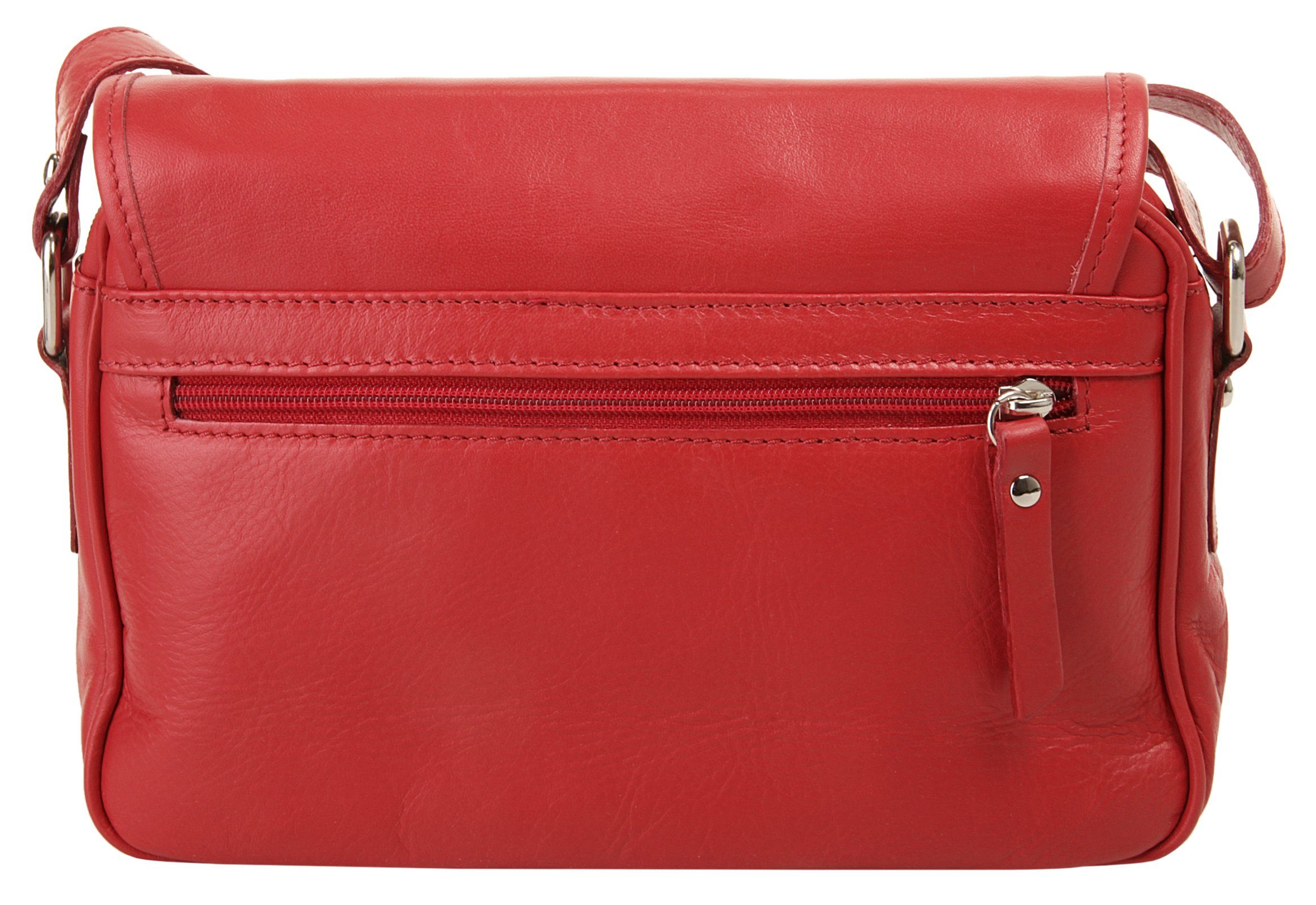 Samantha Look Schoudertas echt leer, made in italy