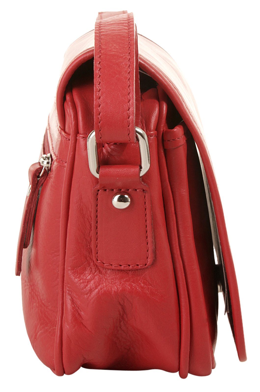 Samantha Look Schoudertas echt leer, made in italy