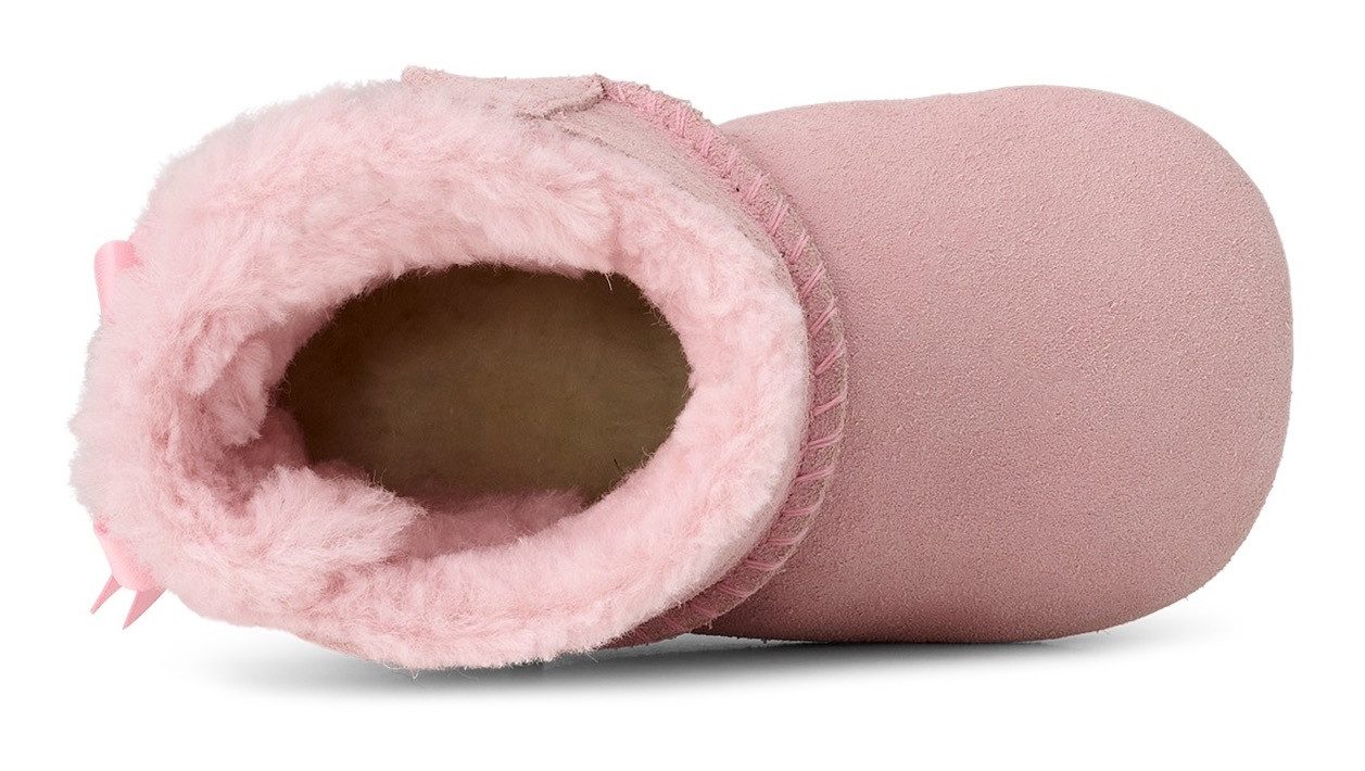 UGG Kruipschoentjes BABY BAILEY BOW Babyschoen, huispantoffel, winterlaars met praktische klittenbandsluiting
