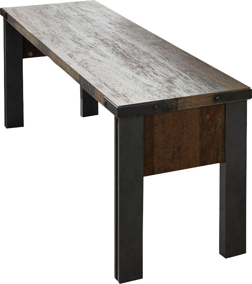 Home affaire Zitbank BRISTOL Eetkamerbank met plaats voor 2 personen - (B/D/H) 140/35/44 cm