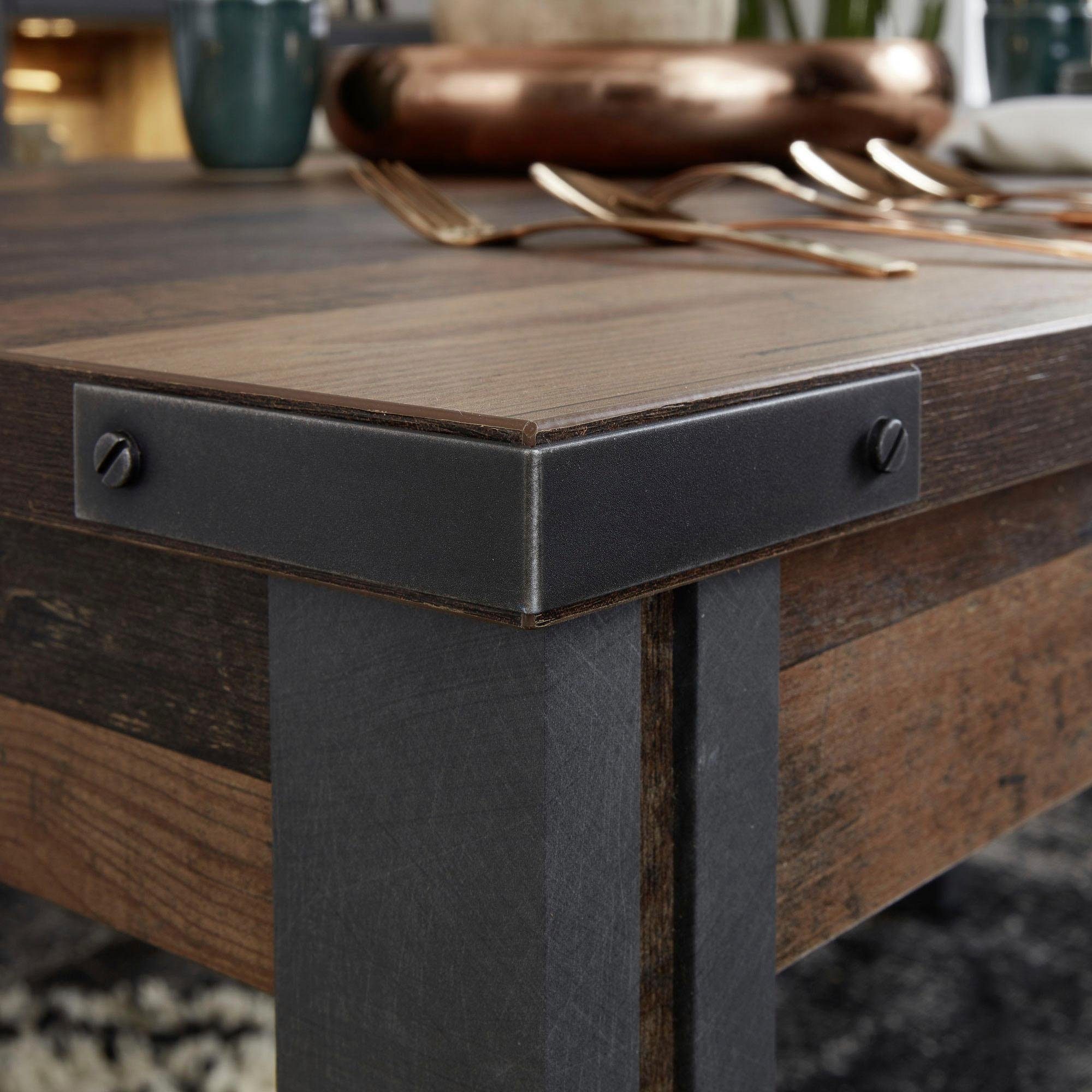 Home affaire Eettafel BRISTOL Eetkamertafel in industriële stijl - afmetingen (B/D/H) 160/90/77 cm