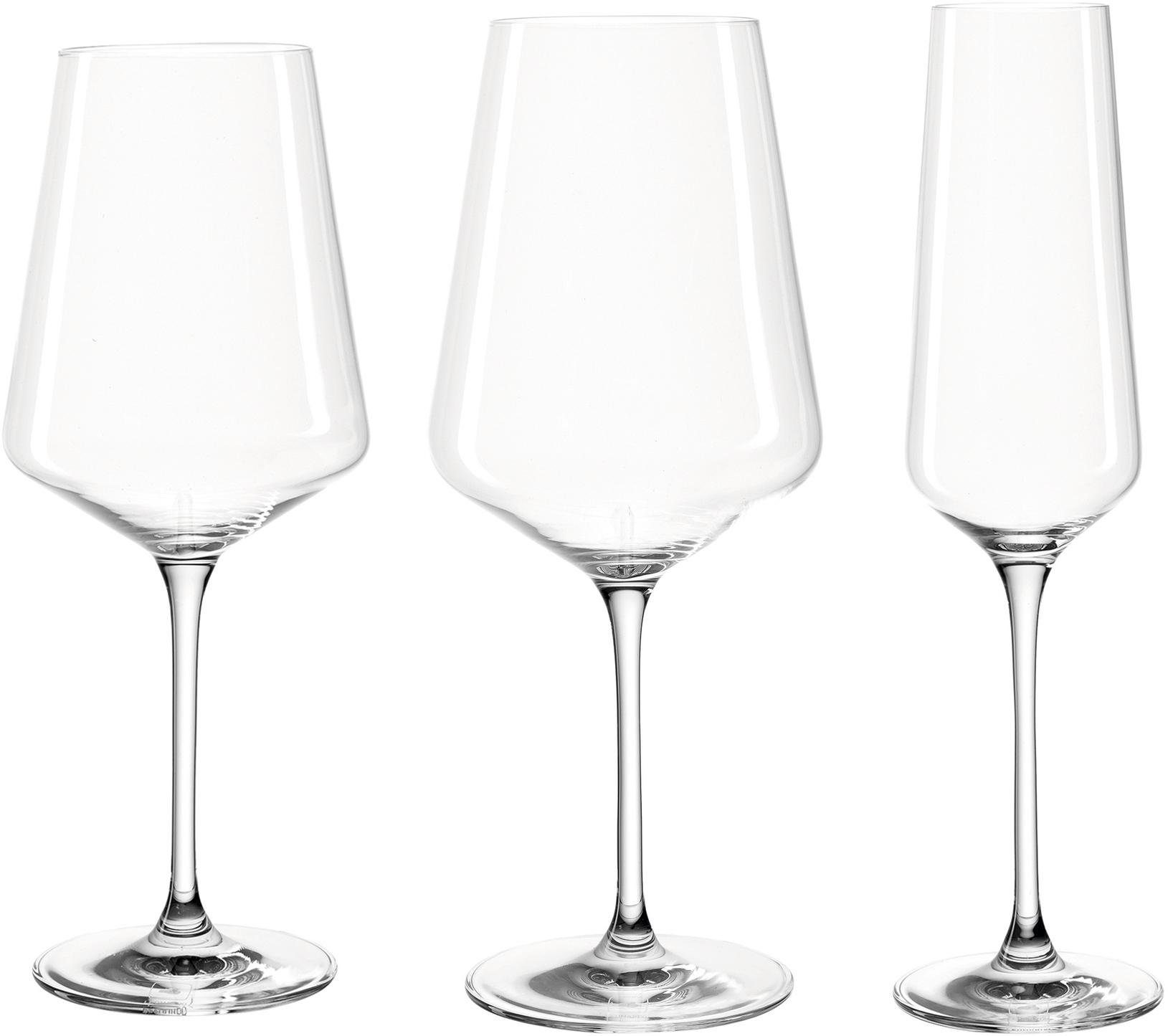 LEONARDO Glazenset Puccini Teqton-kwaliteit, 12-delig (set, 12-delig)