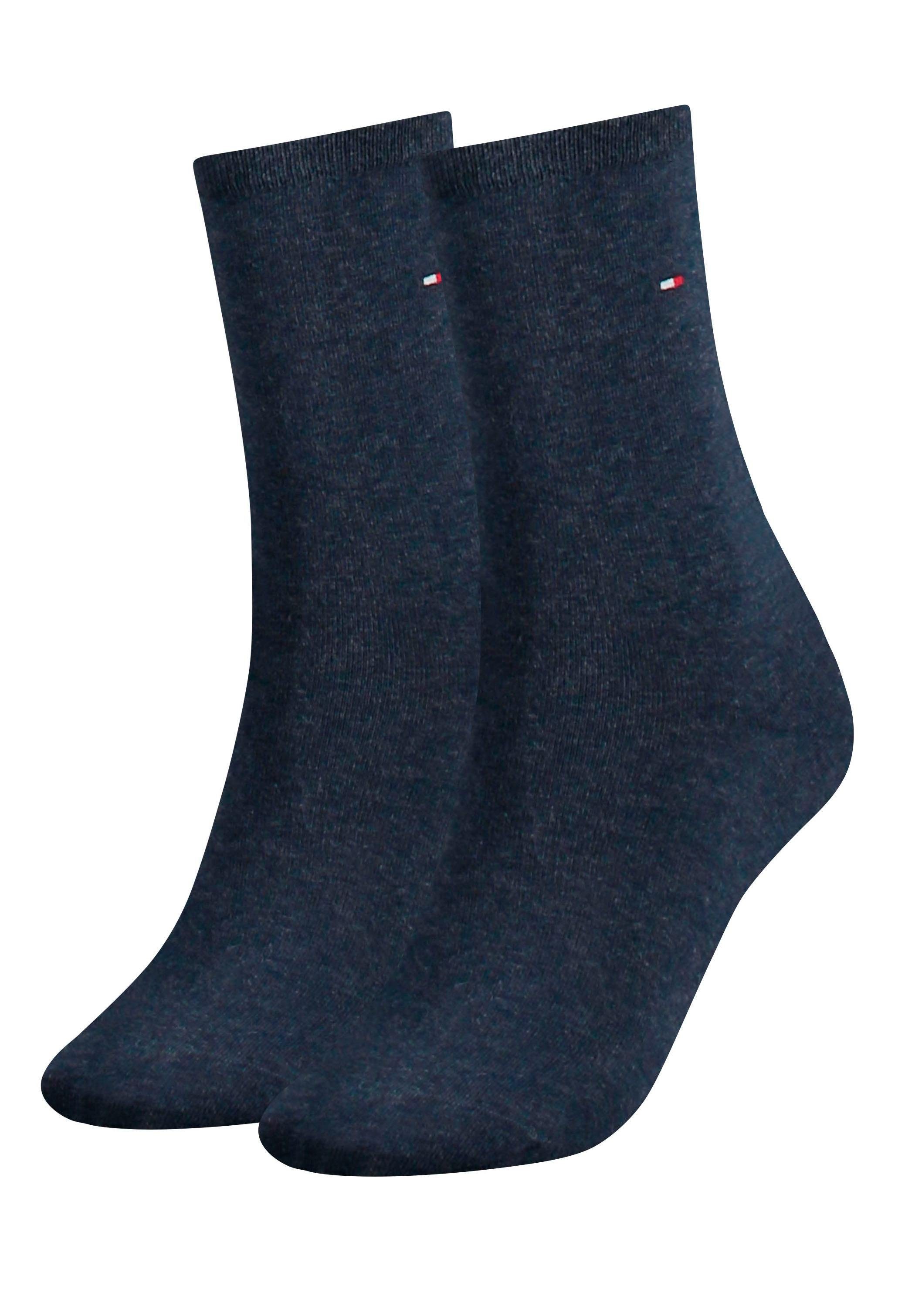 Tommy Hilfiger Sokken TH WOMEN SOCK CASUAL 2P (2 paar, 2 paar) dames sokken maat 35-38 blauw