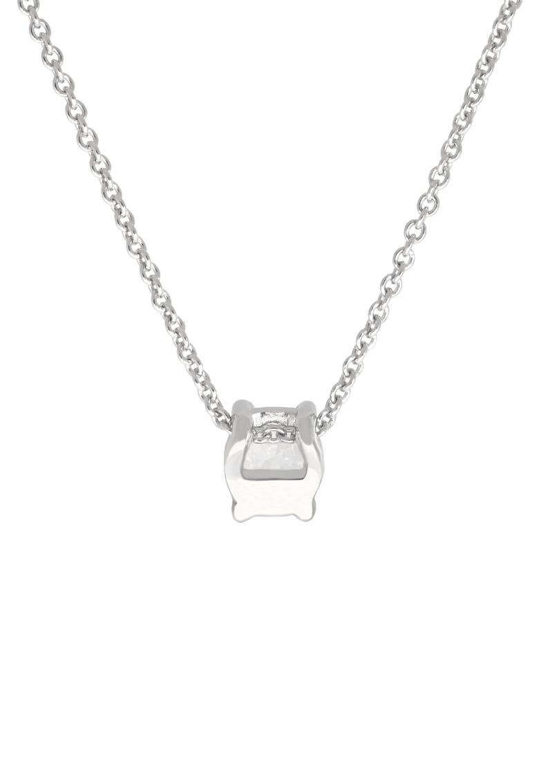 Firetti Ketting met hanger Sieraad cadeau zilver 925 halssieraad halsketting ankerketting solitair