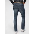 tom tailor straight jeans marvin 5-pocket jeans blauw