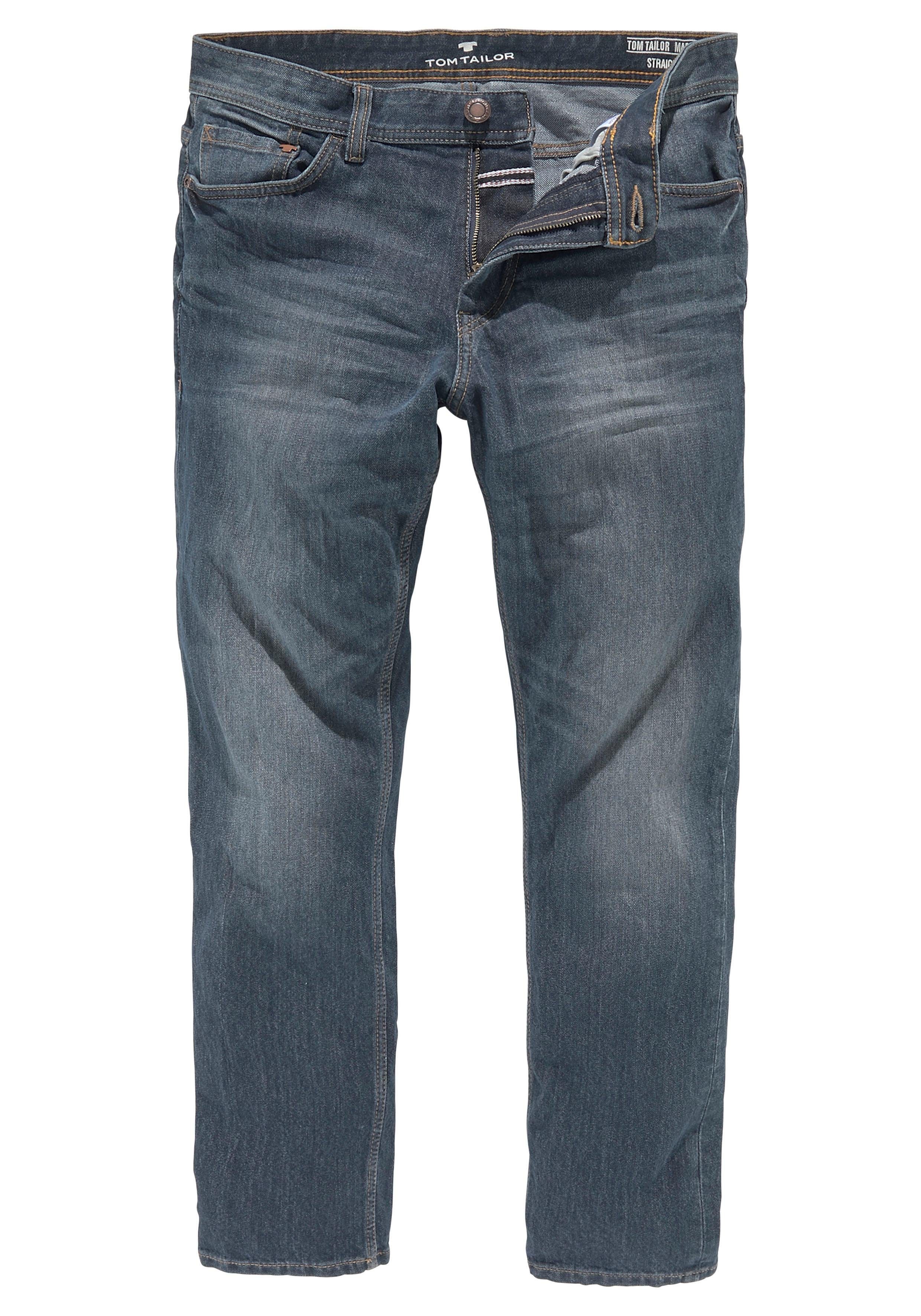 Tom Tailor 5-pocket jeans Marvin met kleine logoprint