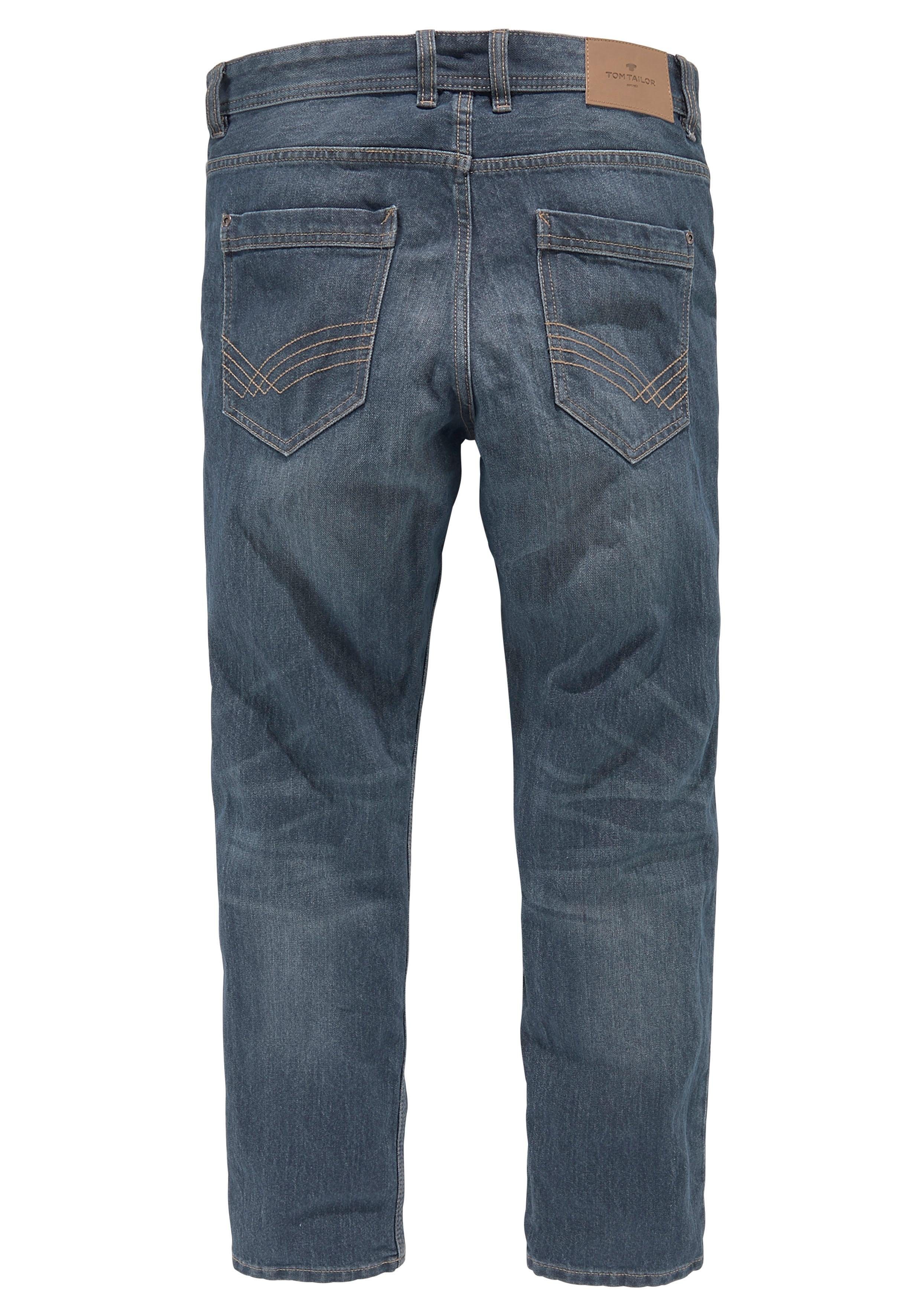 Tom Tailor 5-pocket jeans Marvin met kleine logoprint
