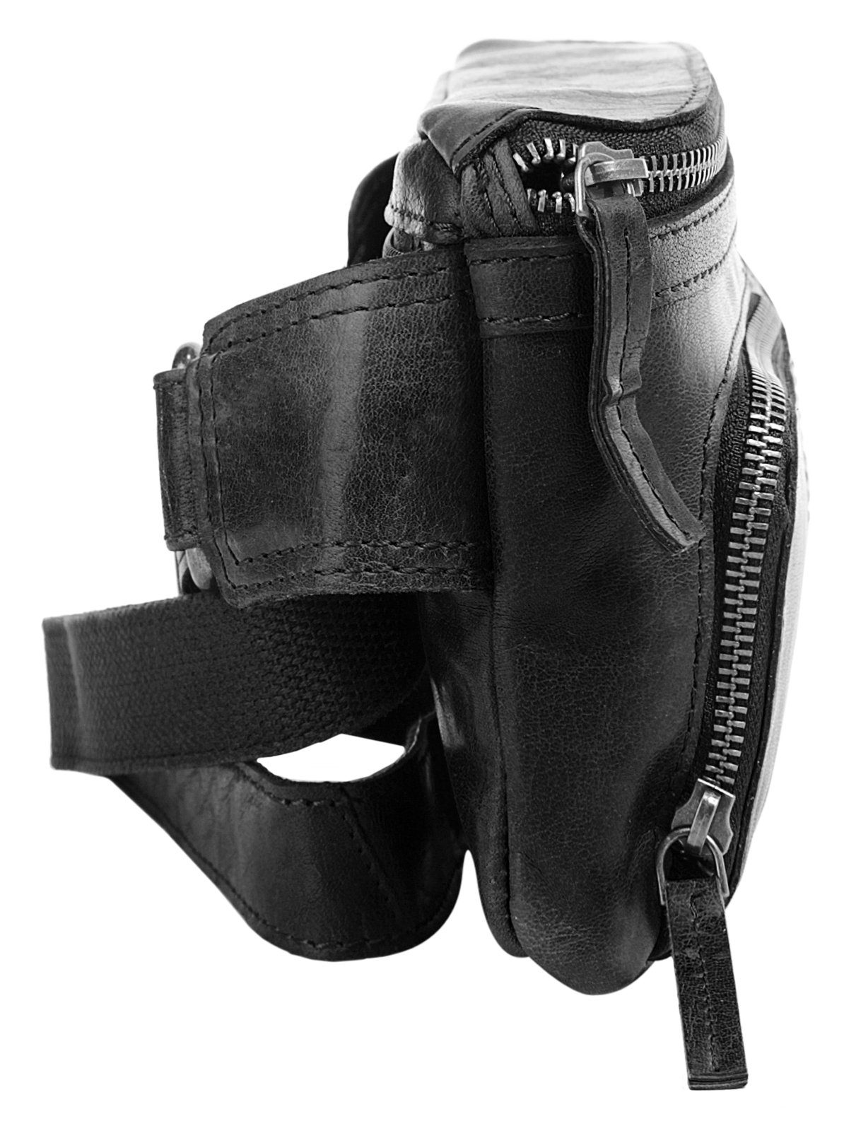 Spikes & Sparrow Heuptasje echt leder
