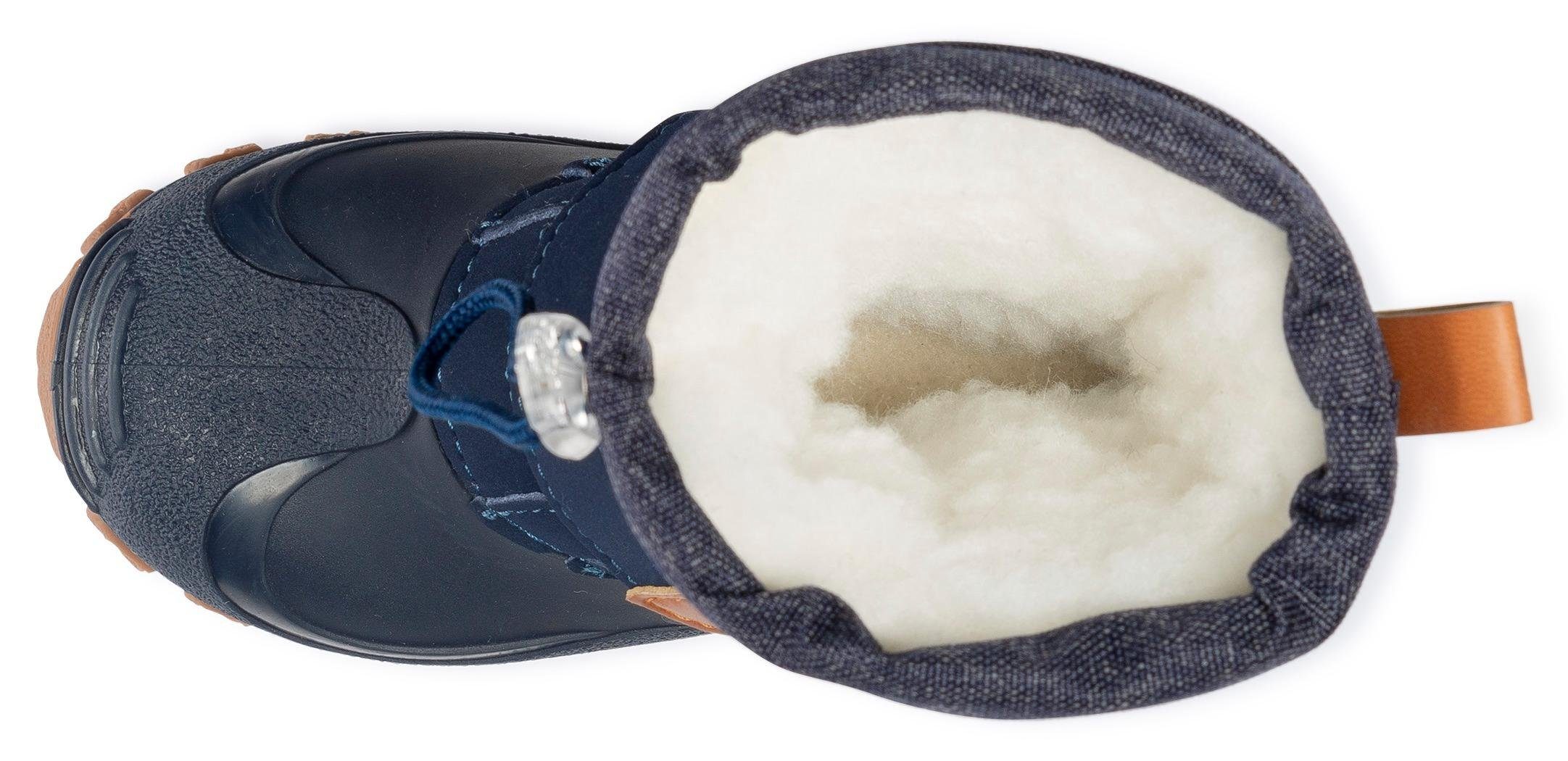 Lurchi Winterlaarzen Snowboots Finn , sneeuwlaarzen met schapenwol, maat sjabloon te downloaden