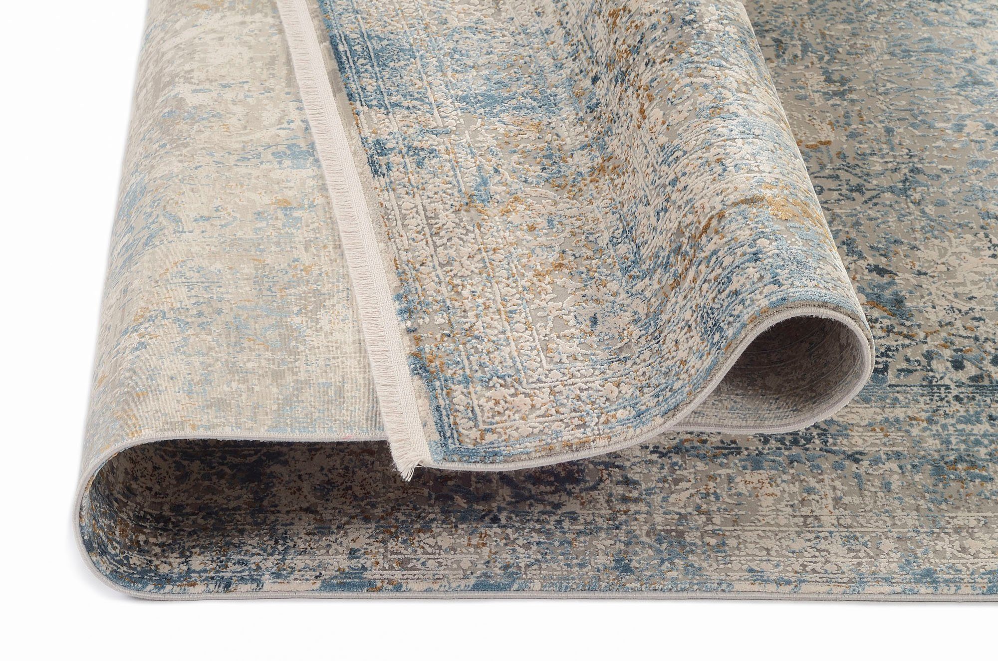 OCI DIE TEPPICHMARKE Loper BESTSELLER CAVA Glanzend viscose, met franje, woonkamer