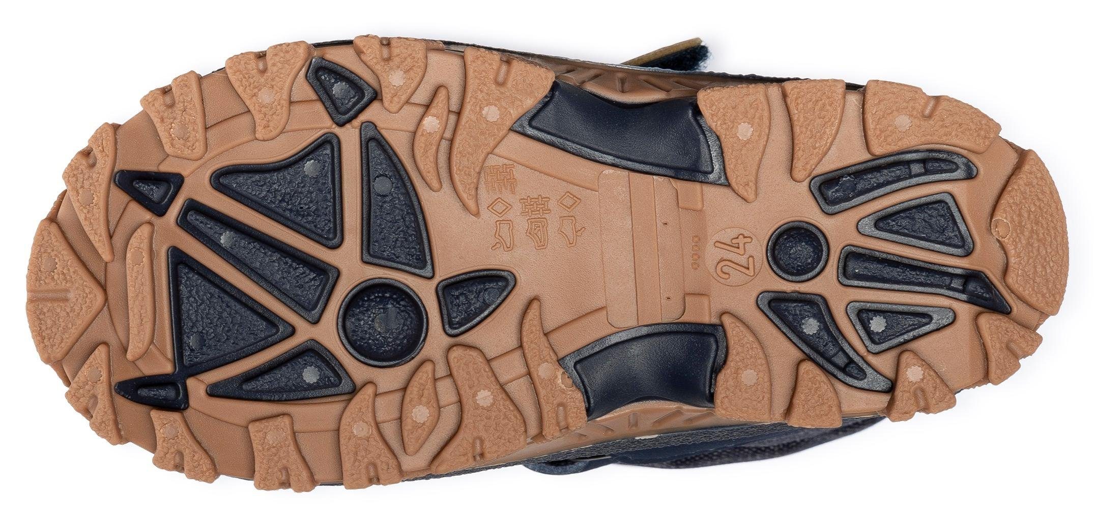 Lurchi Winterlaarzen Snowboots Finn , sneeuwlaarzen met schapenwol, maat sjabloon te downloaden