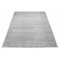 carpet city vloerkleed moda soft 2081 pastelkleuren, korte pool, woonkamer grijs