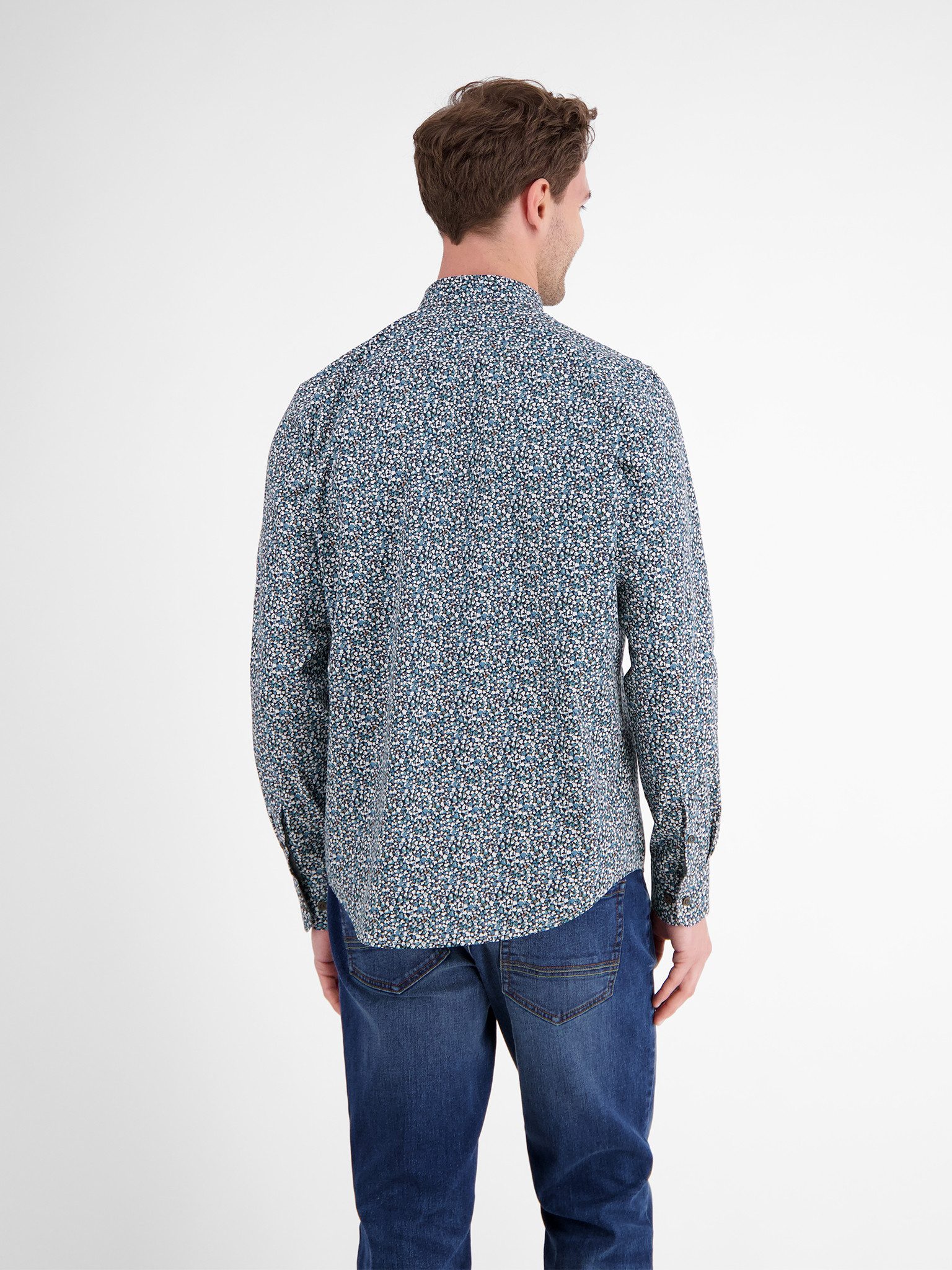 Lerros Overhemd met lange mouwen met print all-over