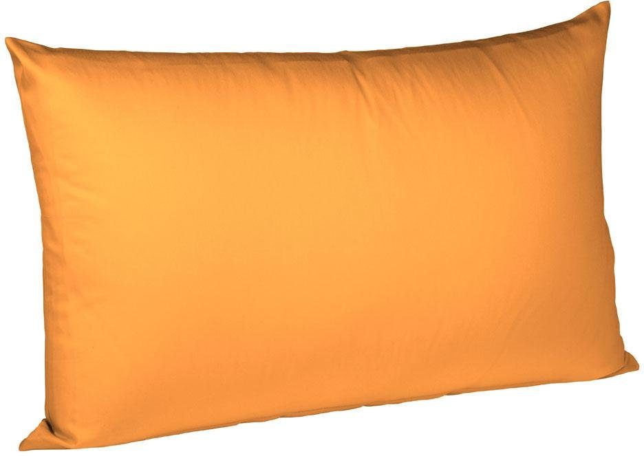 fleuresse Kussenovertrek Colours Mako Satin, 100% katoen, met rits (2 stuks)