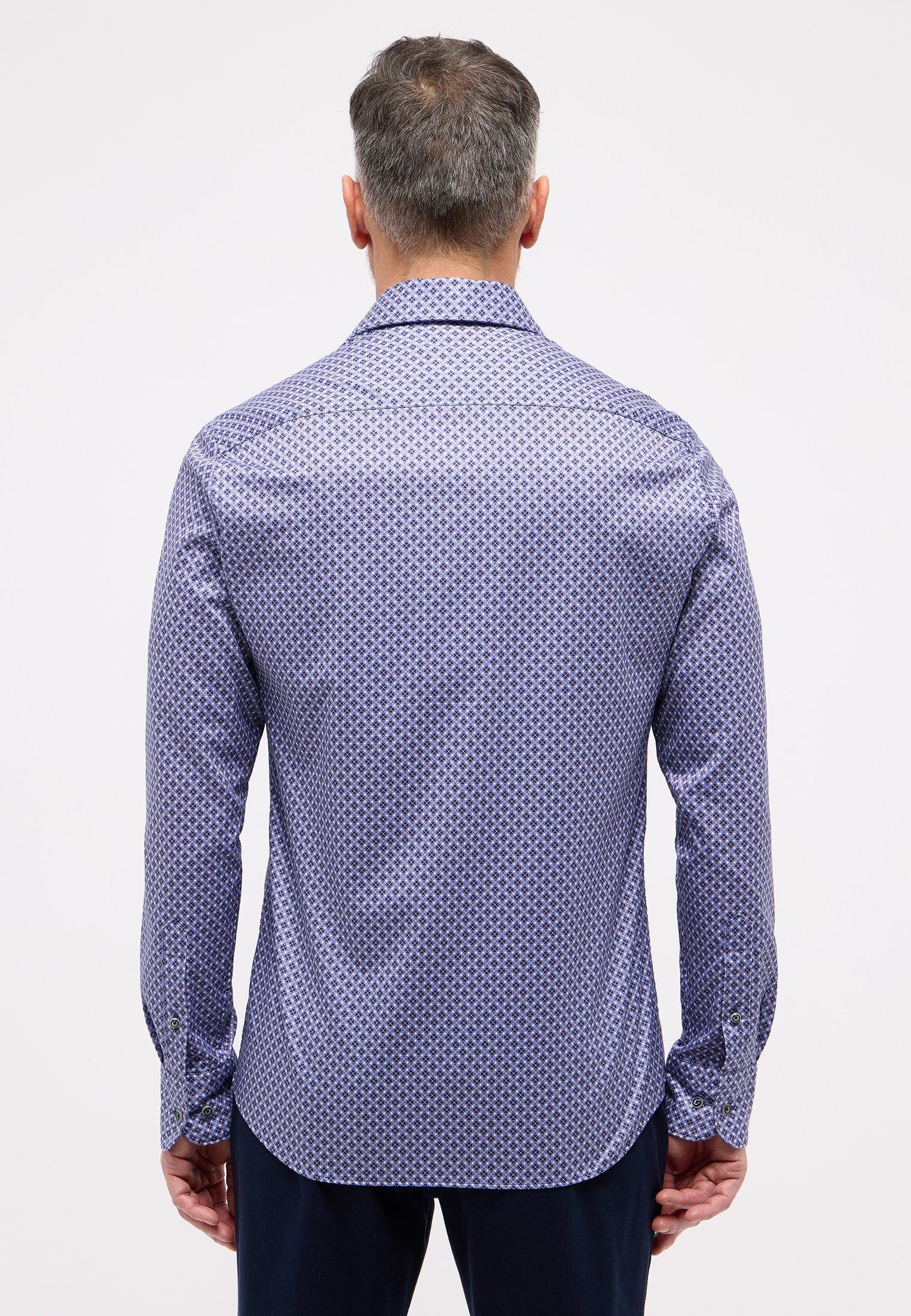 Eterna Overhemd met lange mouwen Slim fit