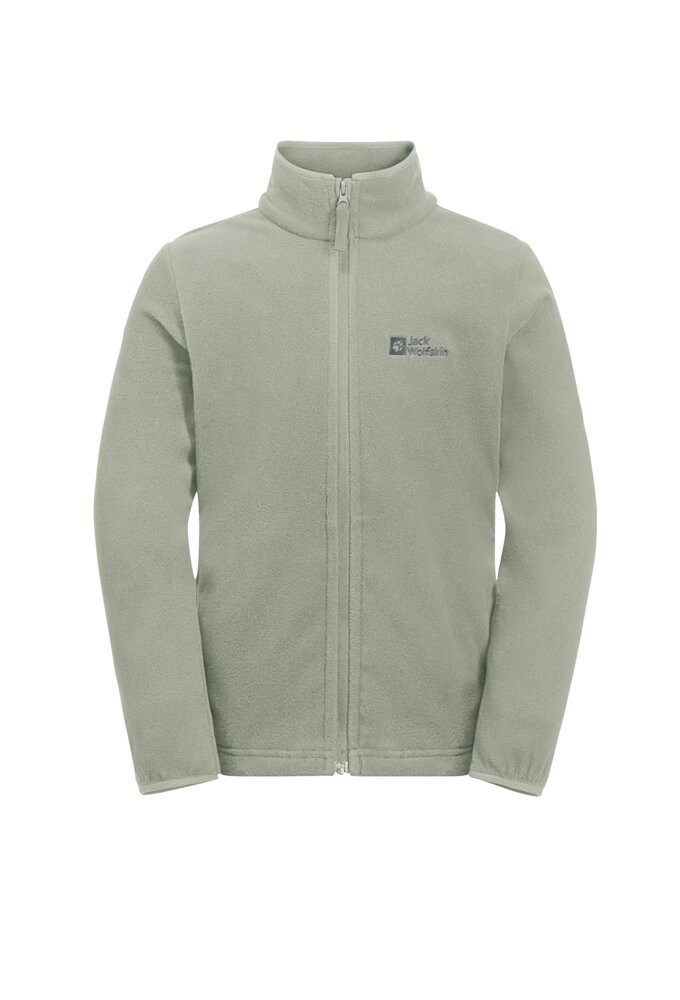 Jack Wolfskin Taunus Jacket Kids Fleece jack Kinderen 104 mint leaf mint leaf