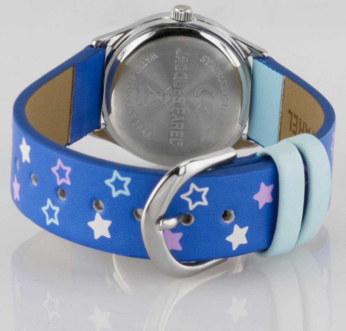 Jacques Farel Kwartshorloge Paardenhorloge, HCC 338 Horloge, kinderhorloge, meisjeshorloge, paarden, ideaal ook als cadeau