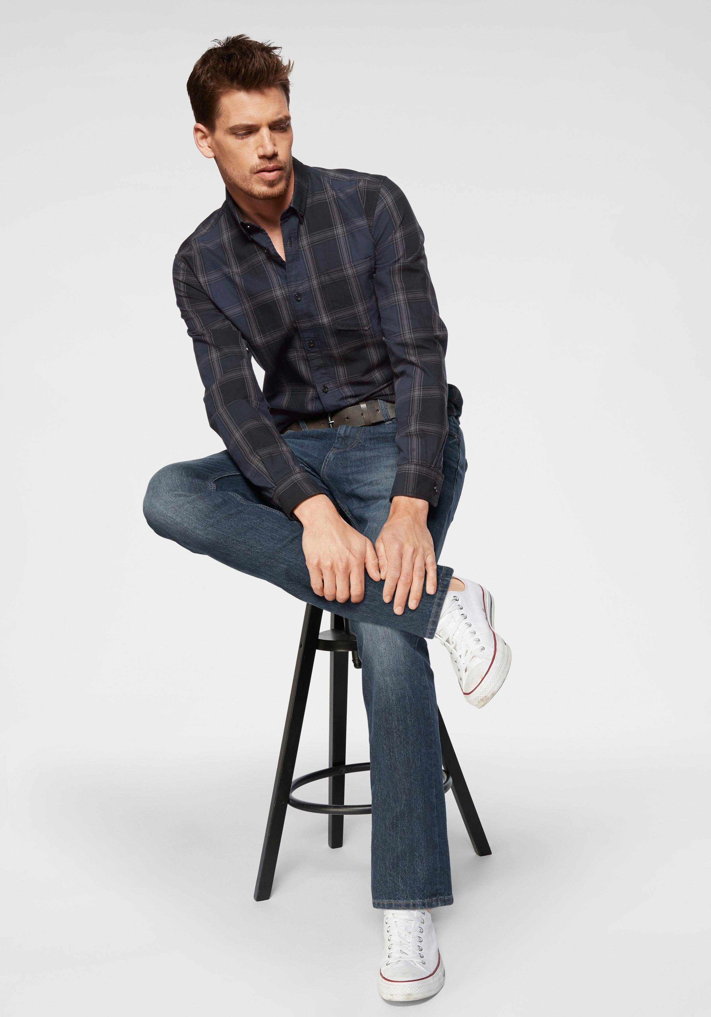 Tom Tailor 5-pocket jeans Marvin met kleine logoprint