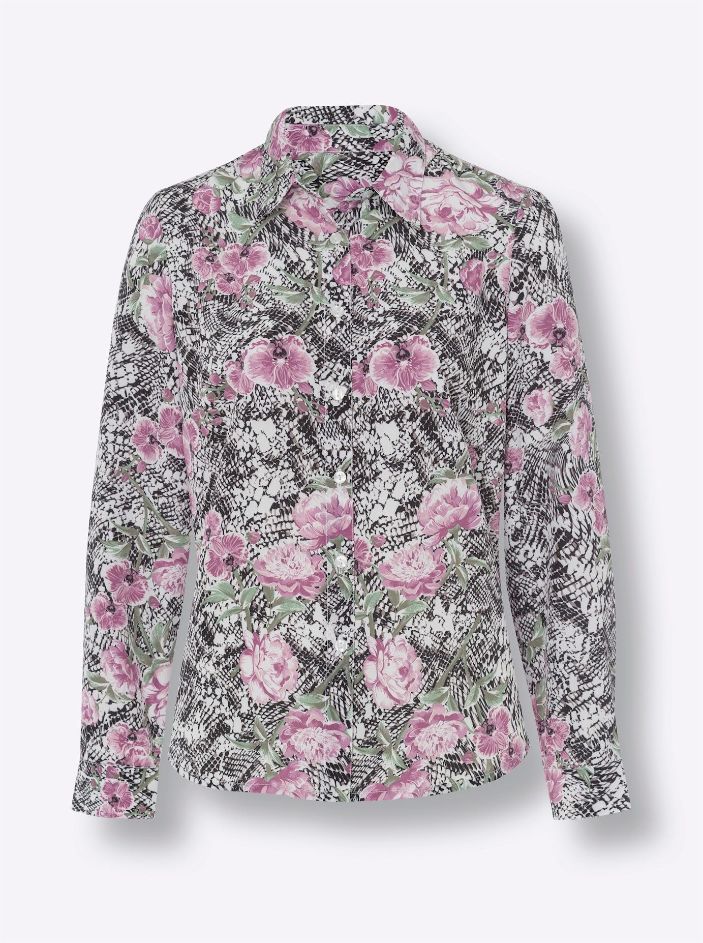 Classic Basics Gedessineerde blouse