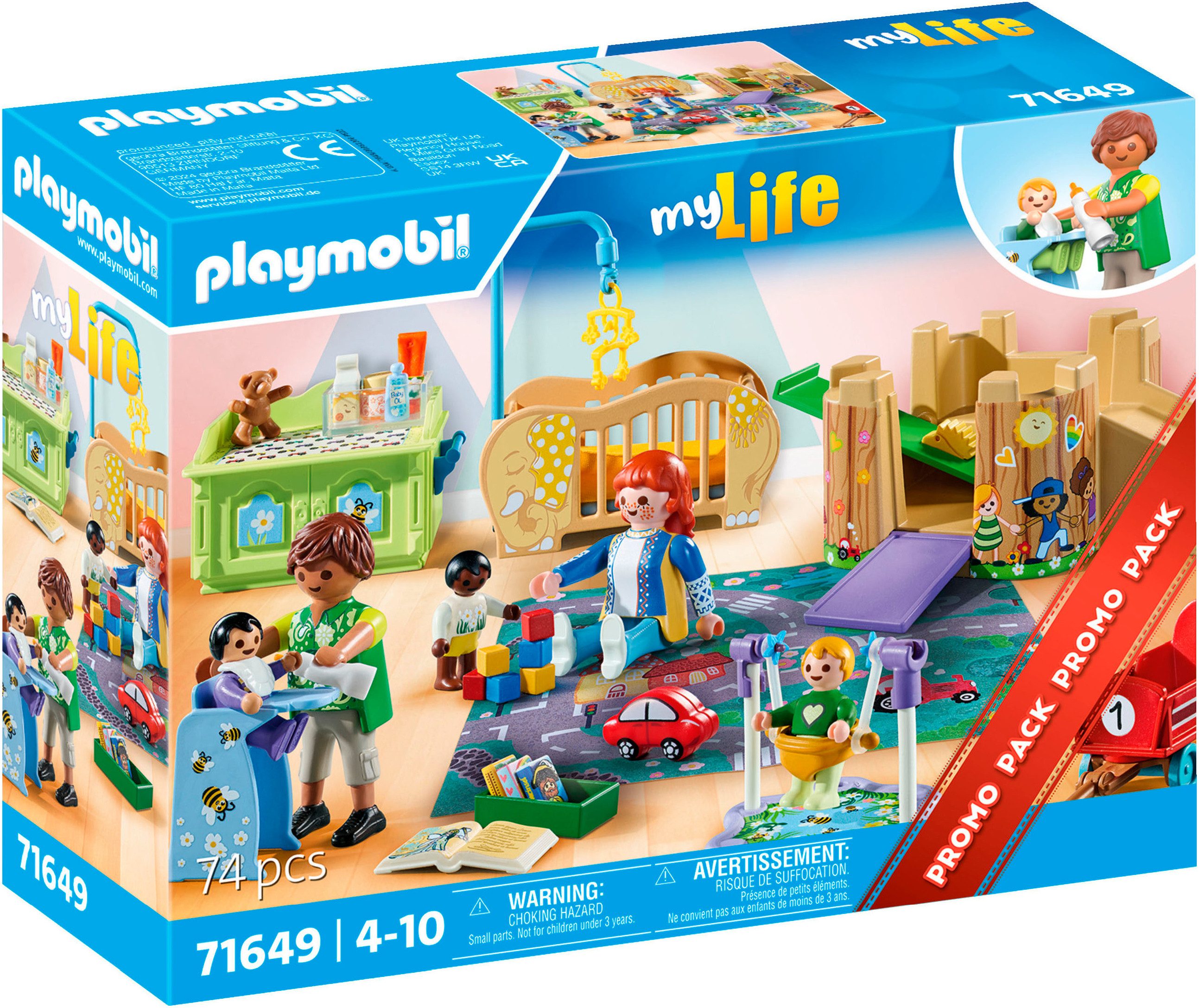 Playmobil® Constructie-speelset Kruipgroep (71649), My Life (74-delig)