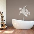 wall-art wandfolie schildpad wit