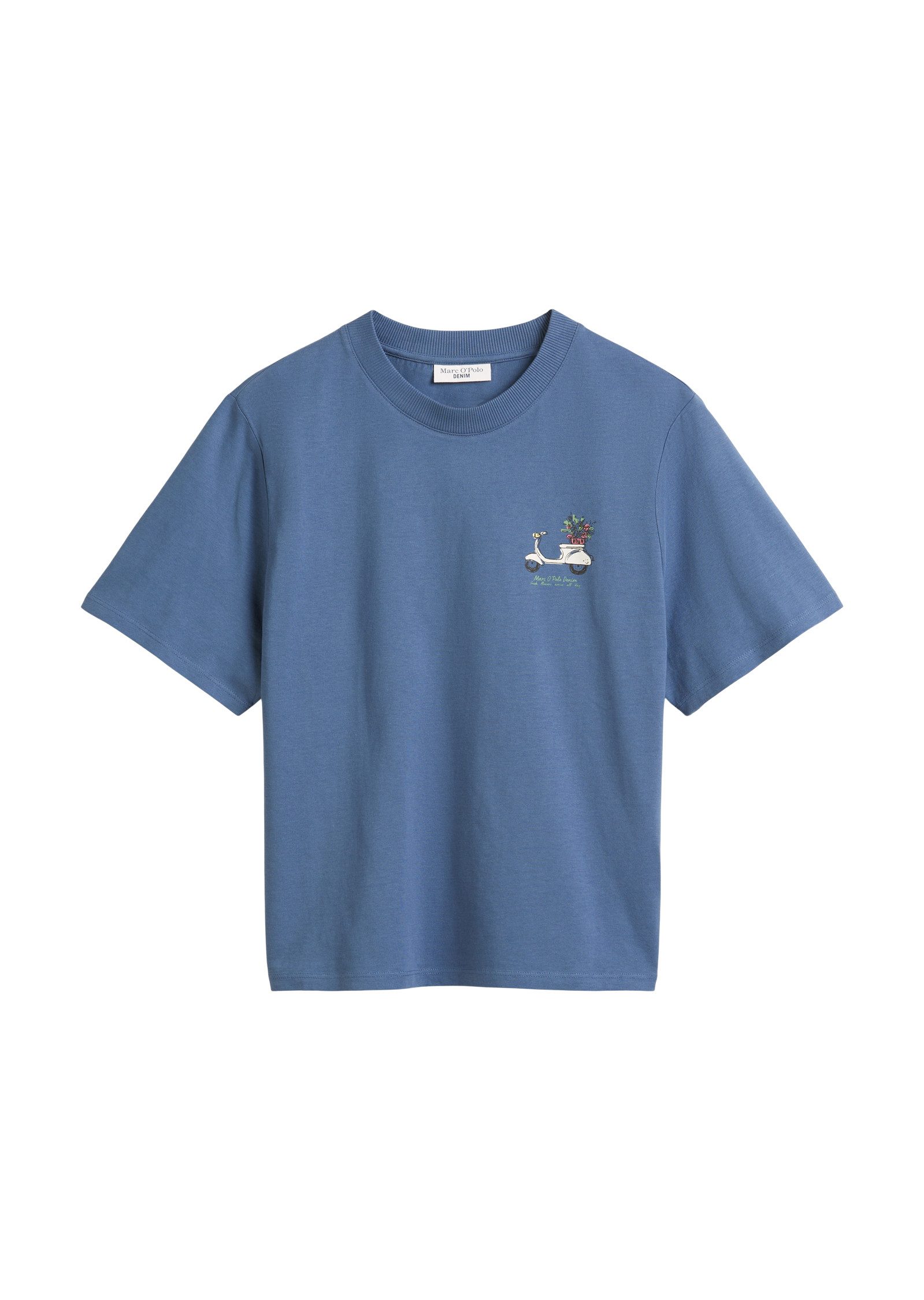 Marc O'Polo DENIM T-shirt modieuze print op de borst