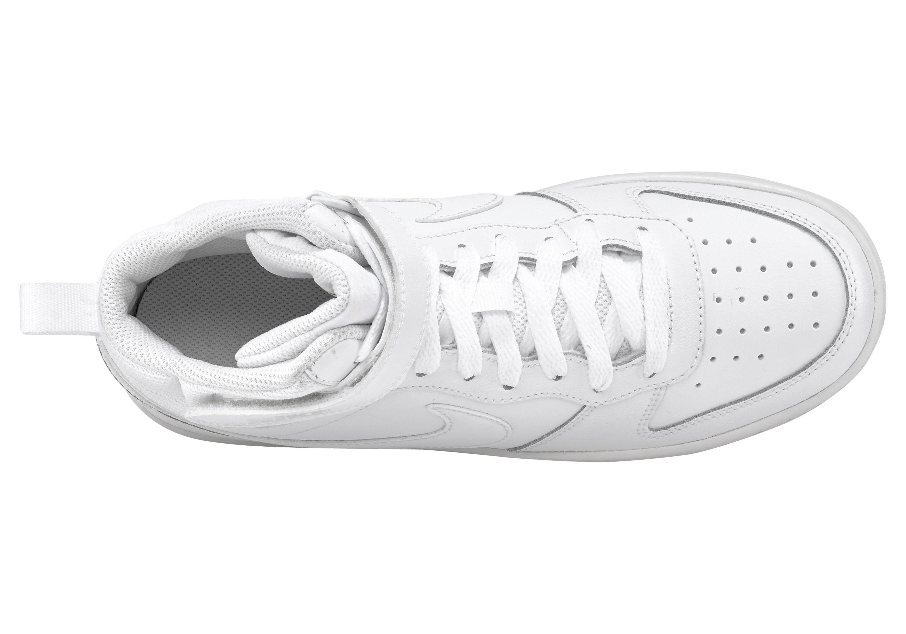 Nike Sportswear Sneakers Court Vision Mid Design in de voetsporen van de Air Force 1