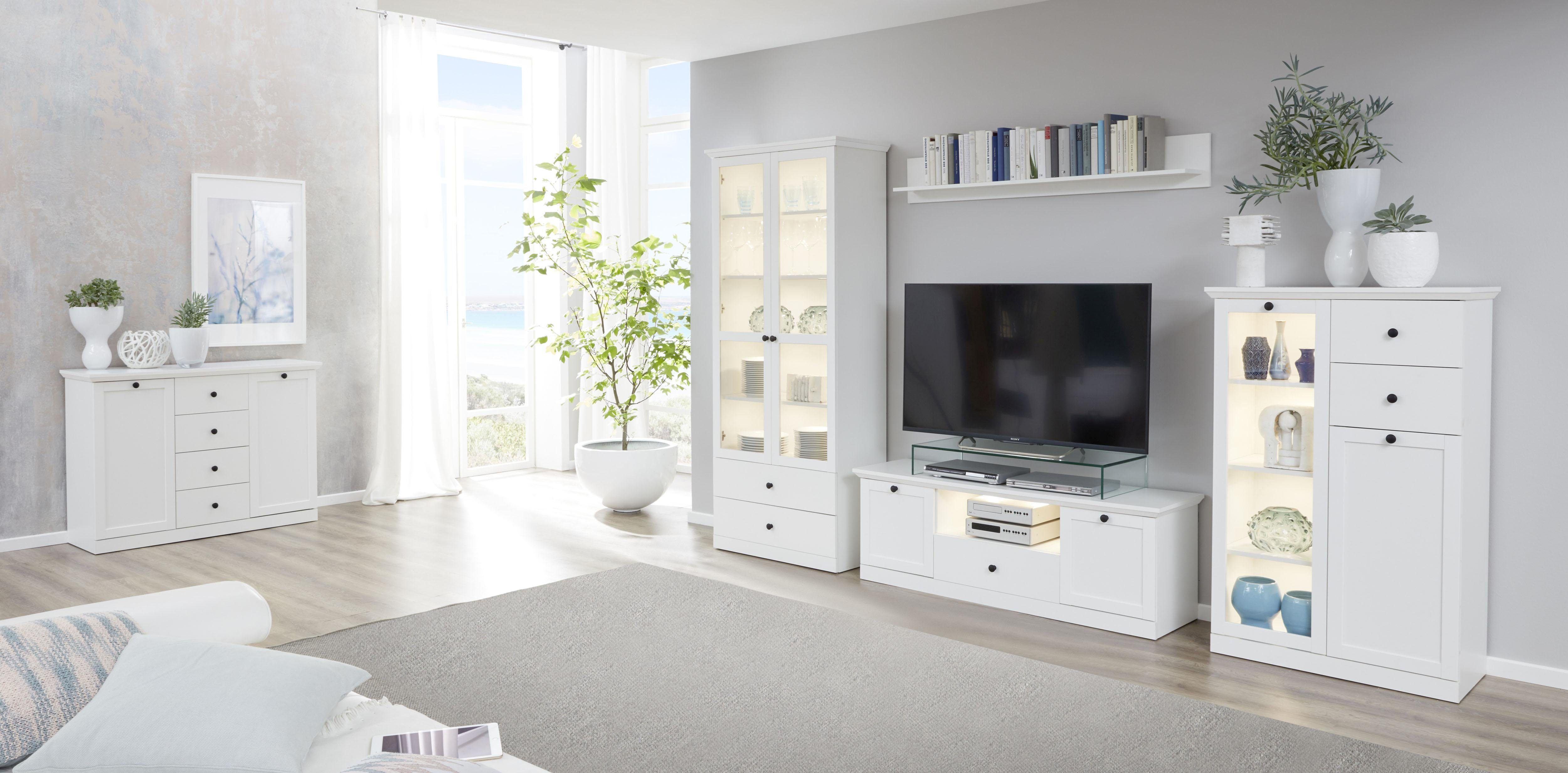 Home affaire Dressoir Örebro Commode, tijdloze landhuisstijl, met volledige uittrekbaarheid