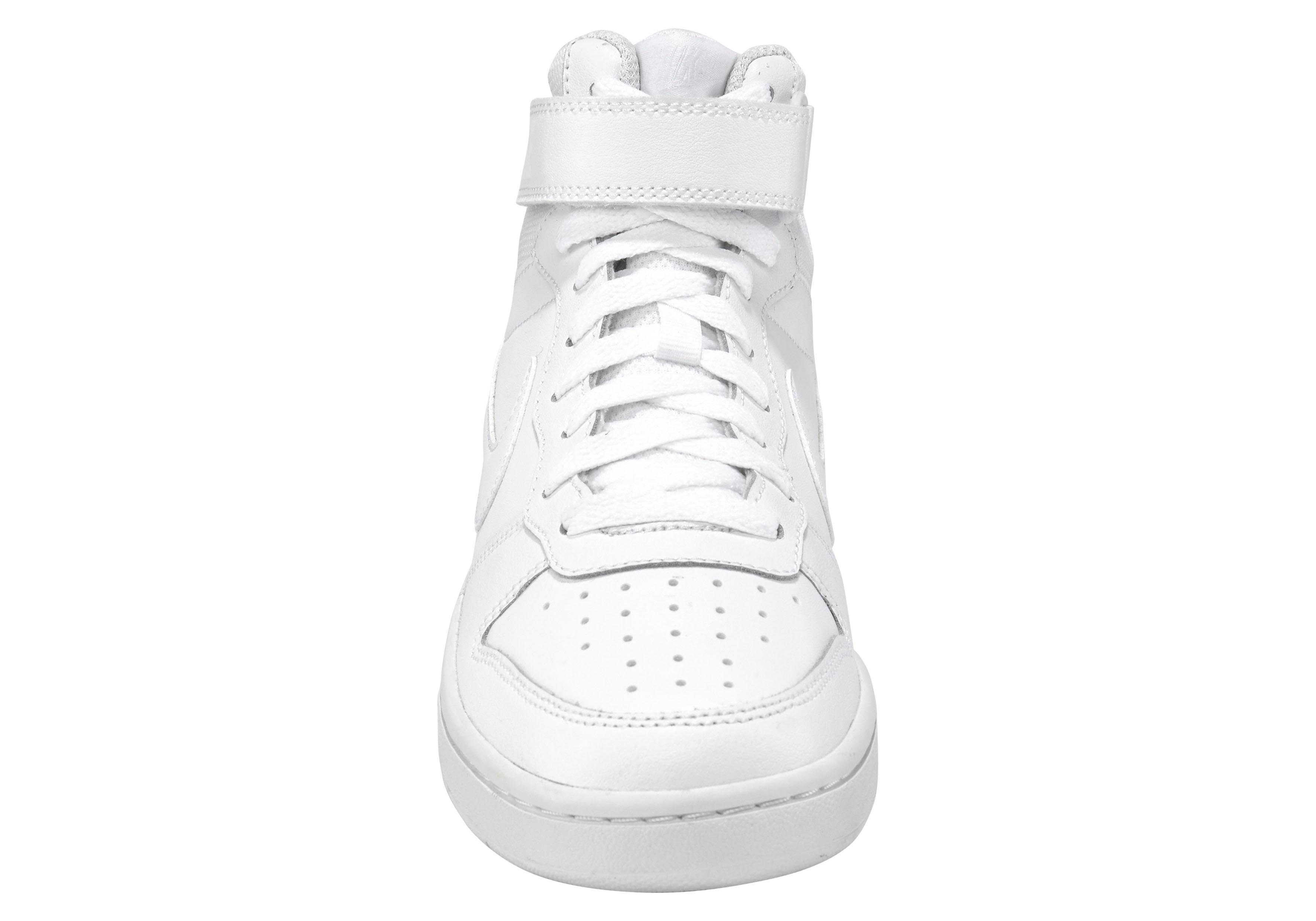 Nike Sportswear Sneakers Court Vision Mid Design in de voetsporen van de Air Force 1