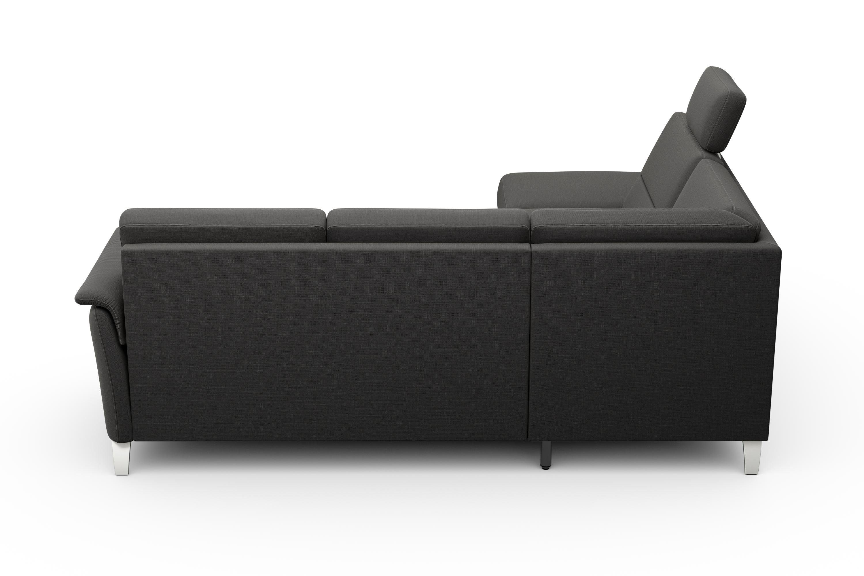 sit&more Hoekbank Palmera L-vorm Binnenvering, naar keuze met slaapfunctie en met/zonder bergruimte