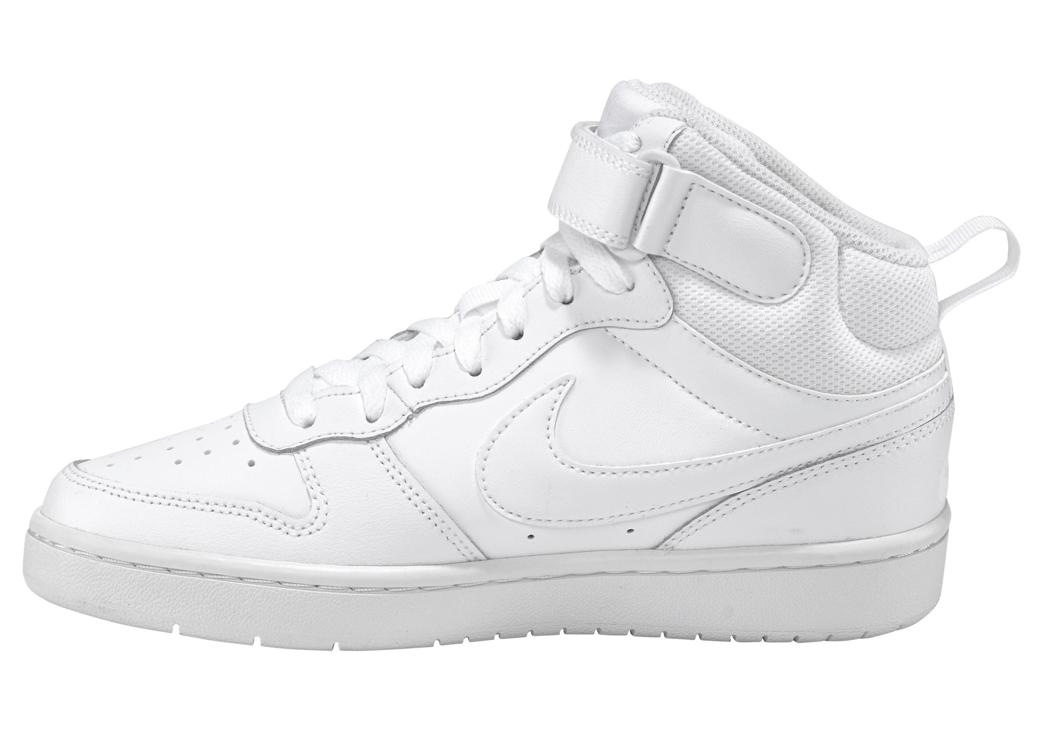 Nike Sportswear Sneakers Court Vision Mid Design in de voetsporen van de Air Force 1