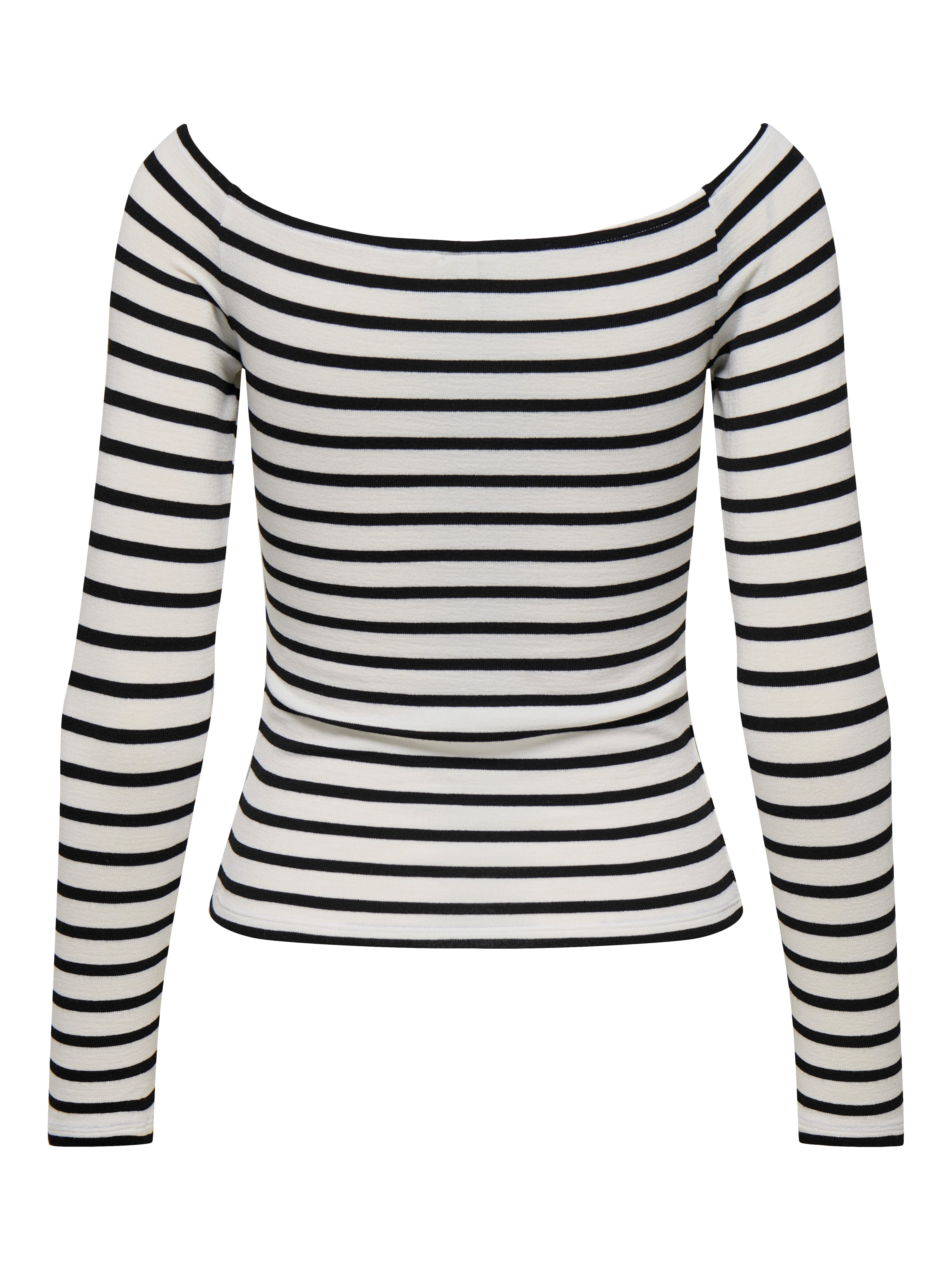 Only Shirt met lange mouwen ONLGLAMOUR L/S BOAT NECK TOP BOX CC JRS