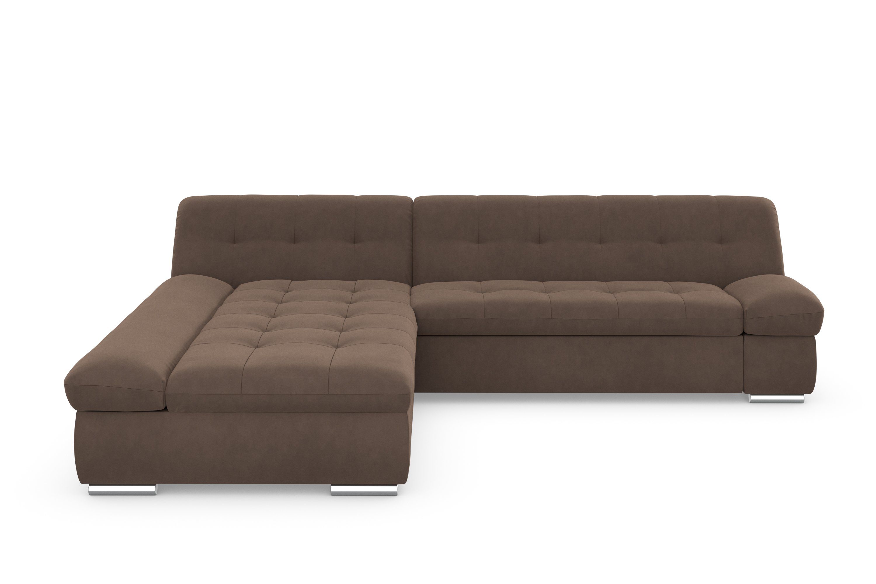 DOMO collection Hoekbank Mona optioneel met bedfunctie