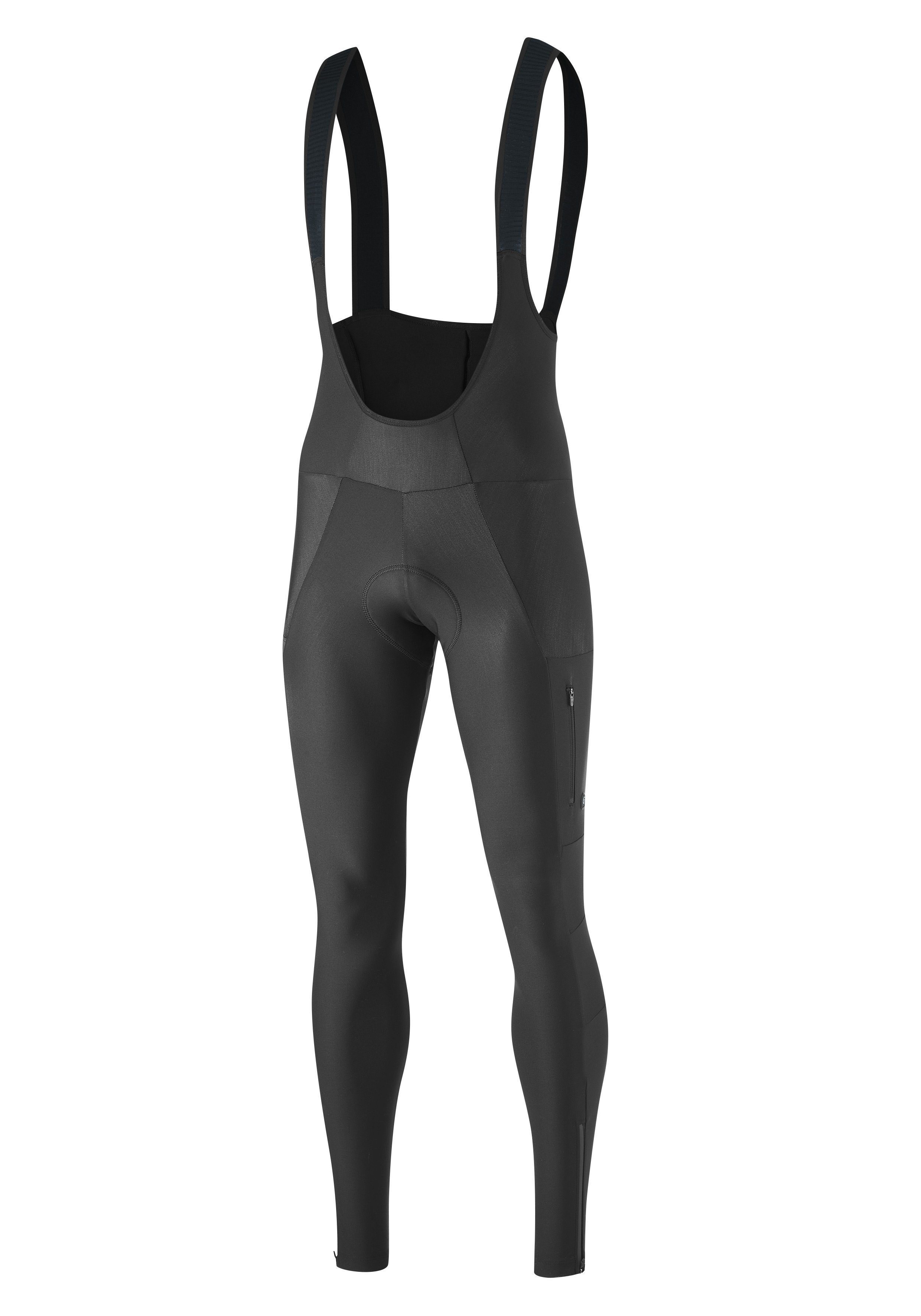 Gonso Fietsbroek Essential Bib Tight Cargo SC M Heren cargo-fietspants, zitkussen en zakken